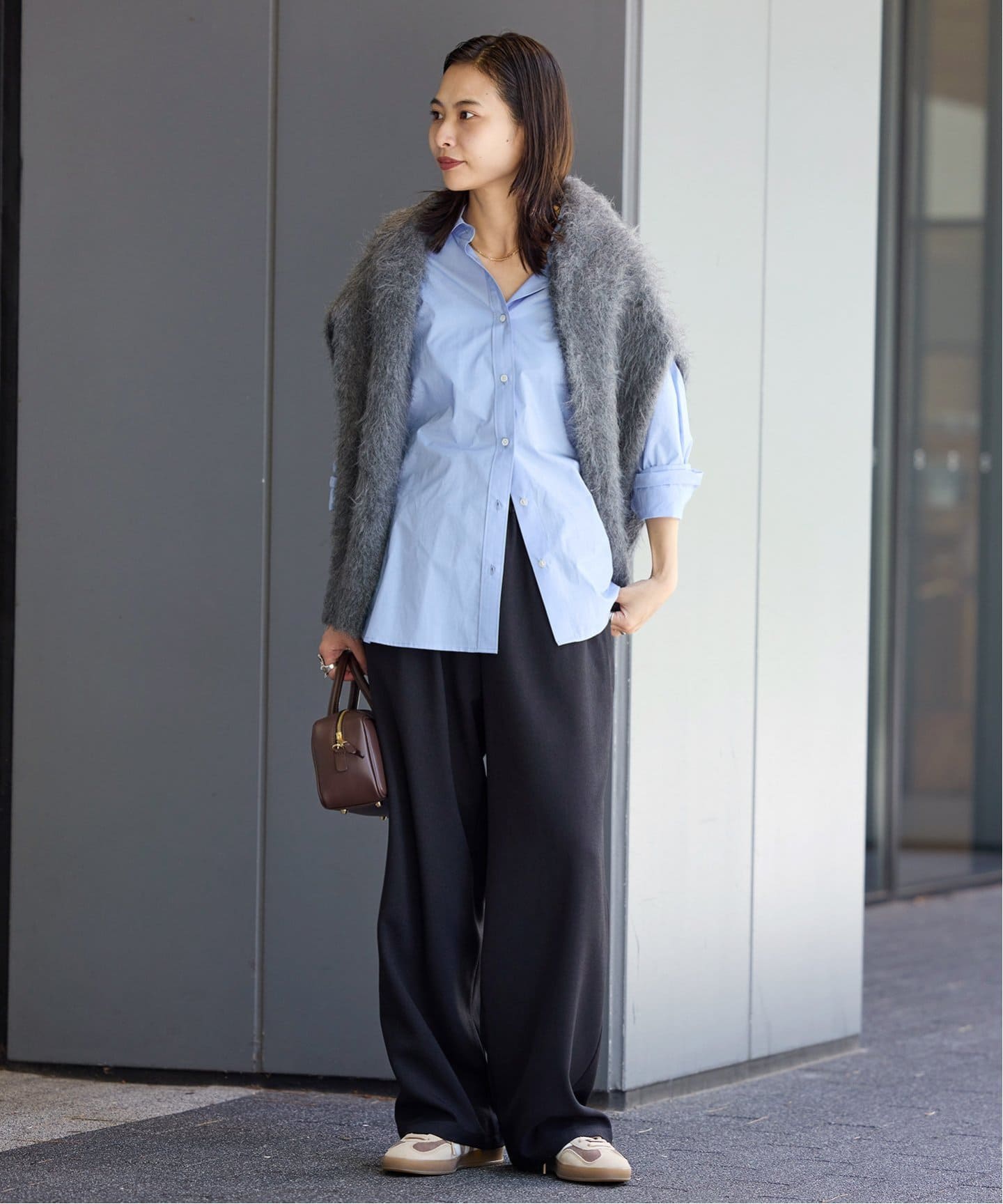 追加》ウールライクストレッチワイドパンツ（その他パンツ）｜JOURNAL