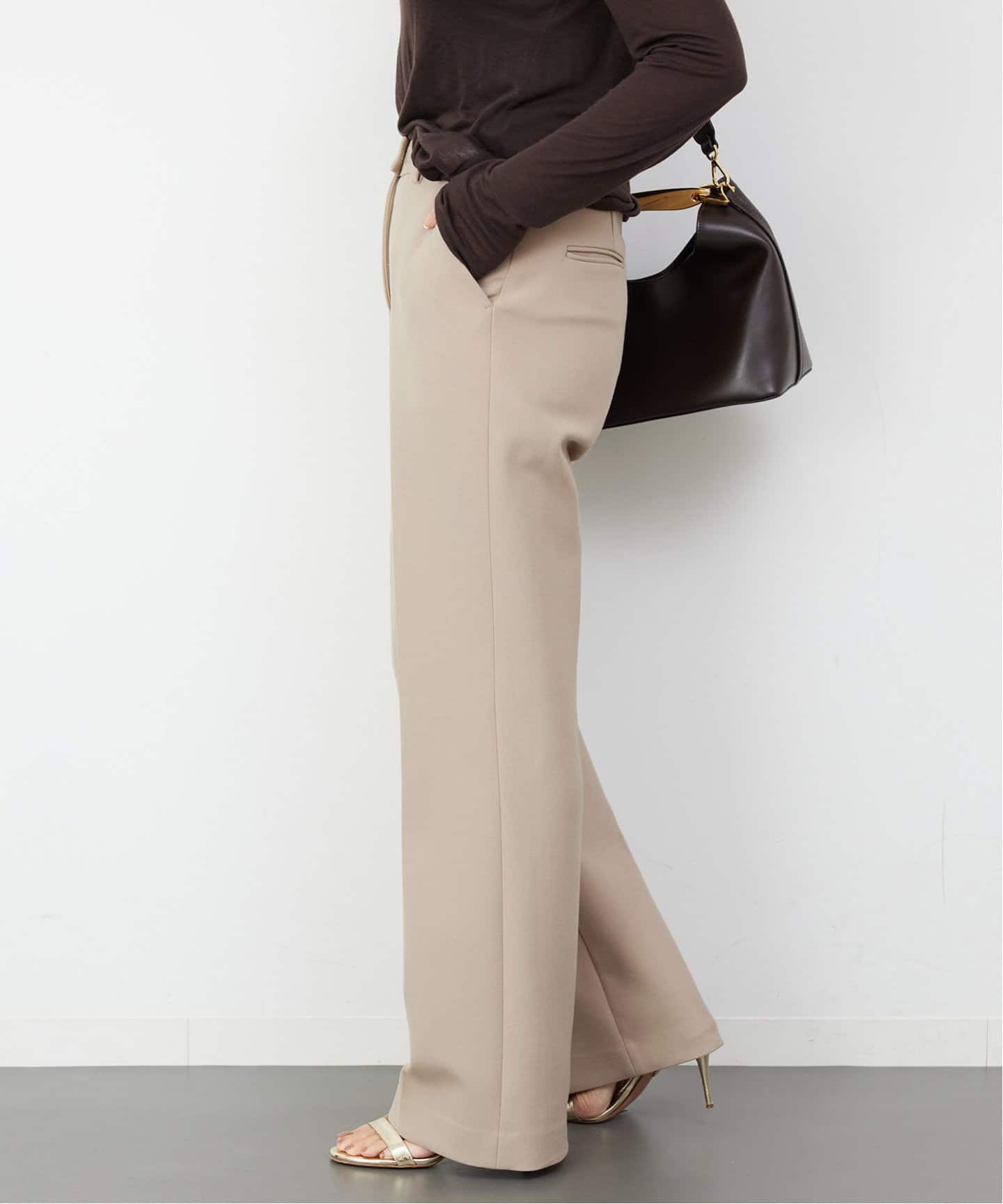 Slim Flare パンツ 1（スラックス）｜Deuxieme Classe（ドゥーズィエム