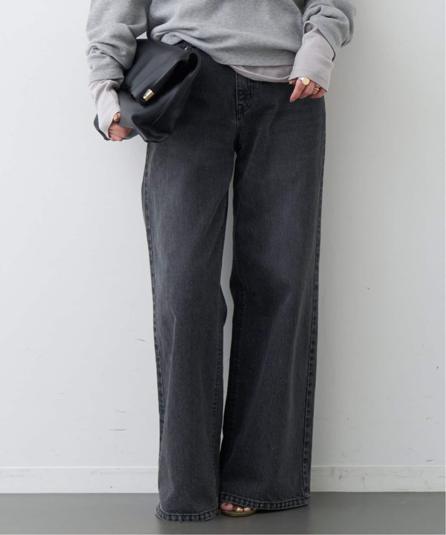 Loose Jeans (GRAY)（デニムパンツ・ジーンズ）｜Deuxieme Classe