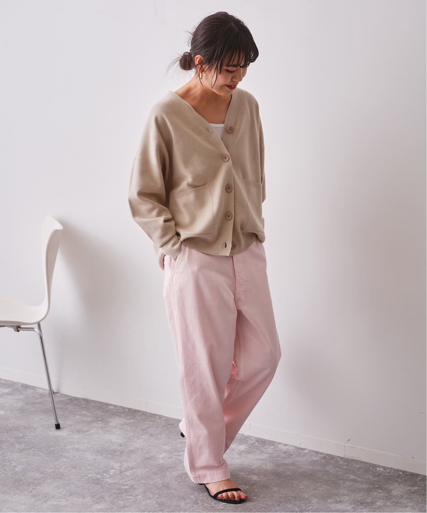 Higuchi×S チノワイドパンツ（チノパンツ）｜Spick and Span（スピック