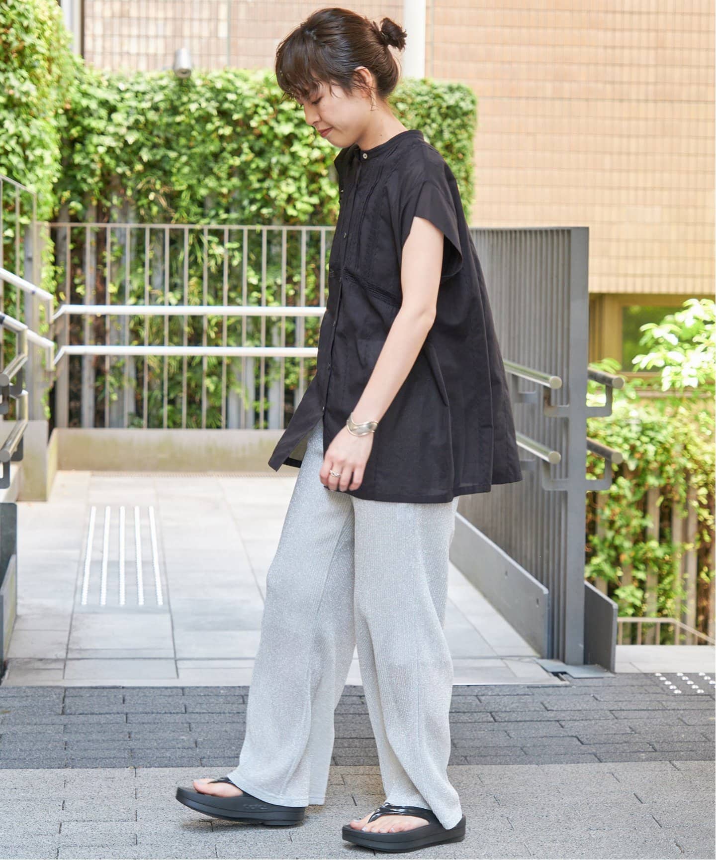 ラメセミワイドイージーパンツ（その他パンツ）｜Spick and Span