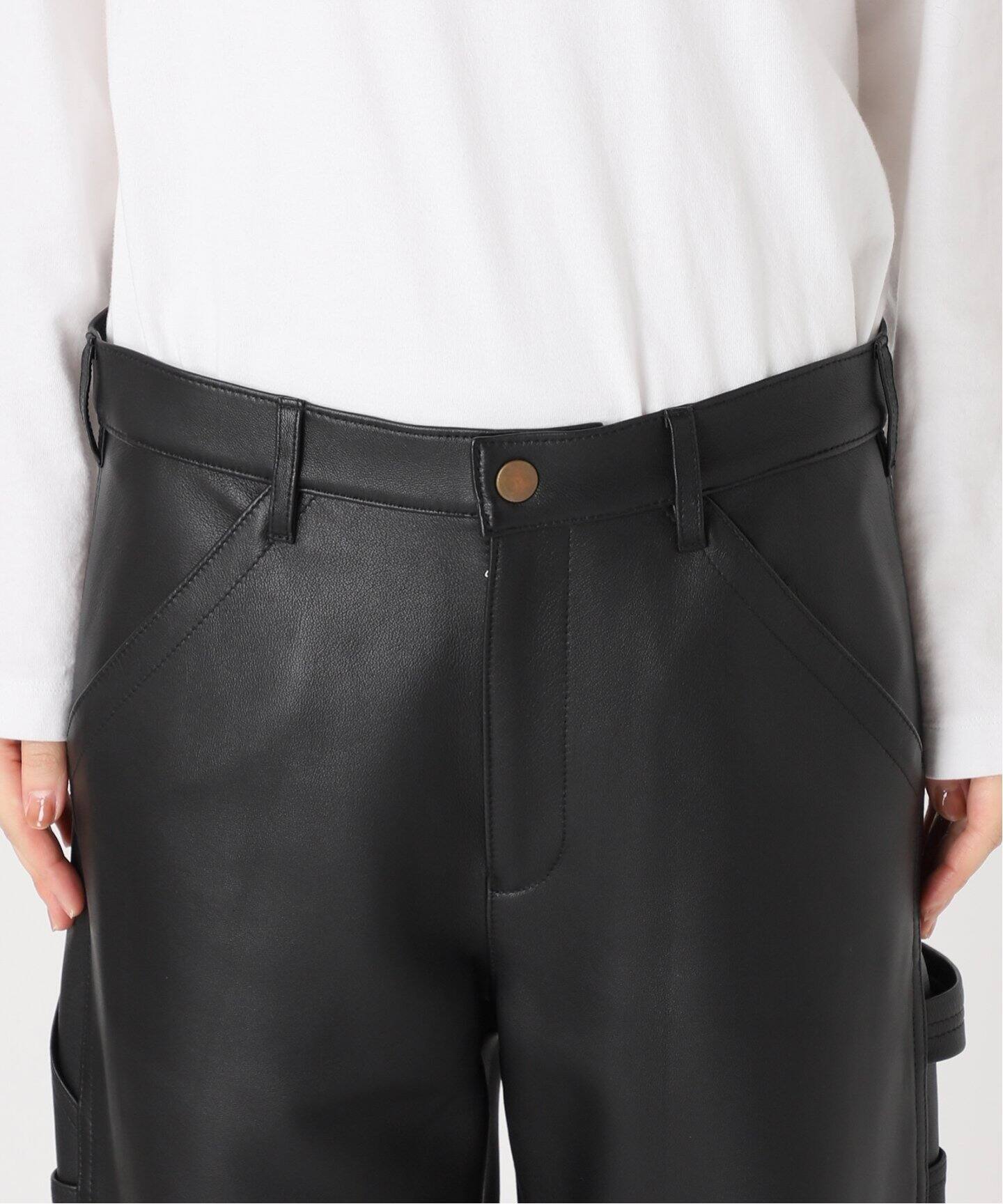 OUT OF FRAMe lamb leather パンツ（その他パンツ）｜FRAMeWORK