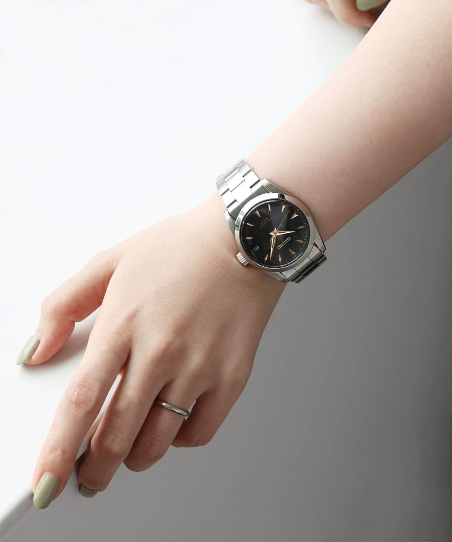 SEIKO / セイコー】Exclusive IENA × HIROB Black 別注（新品）｜HIROB