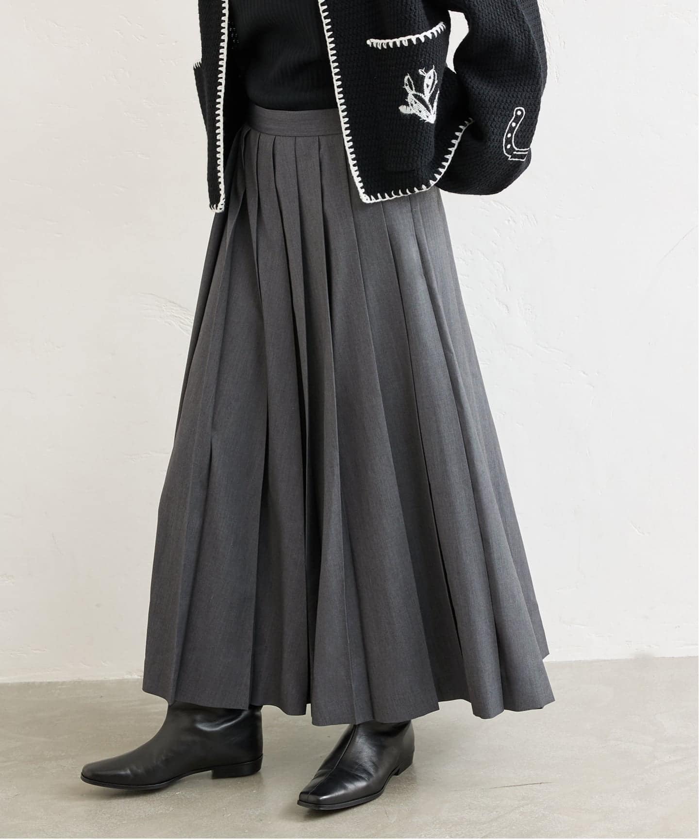 プリーツロングスカート（ロング・マキシ丈スカート）｜JOURNAL