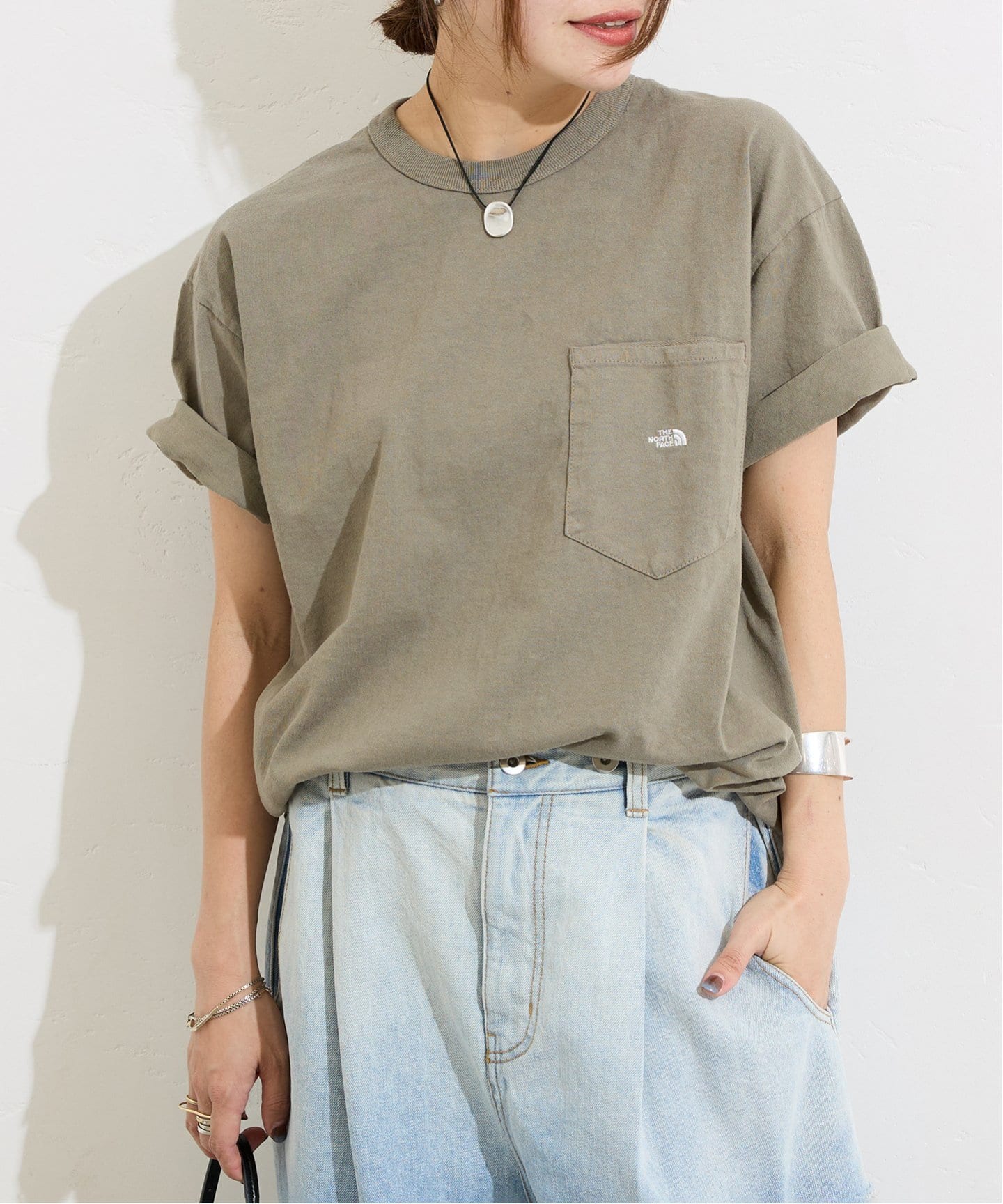THE NORTH FACE PURPLE LABEL】7OZ POCKET TEE（Tシャツ／カットソー