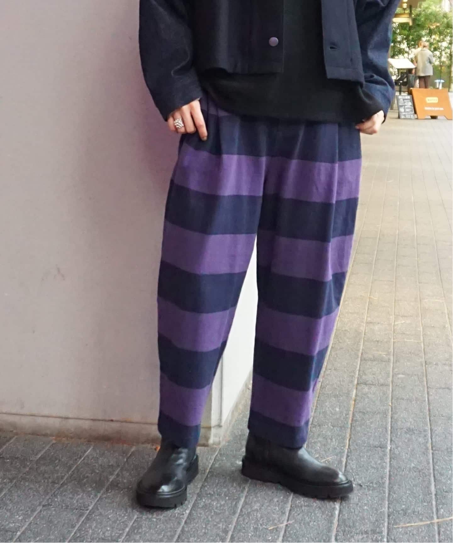 ボーダータックパンツ（その他パンツ）｜journal standard luxe