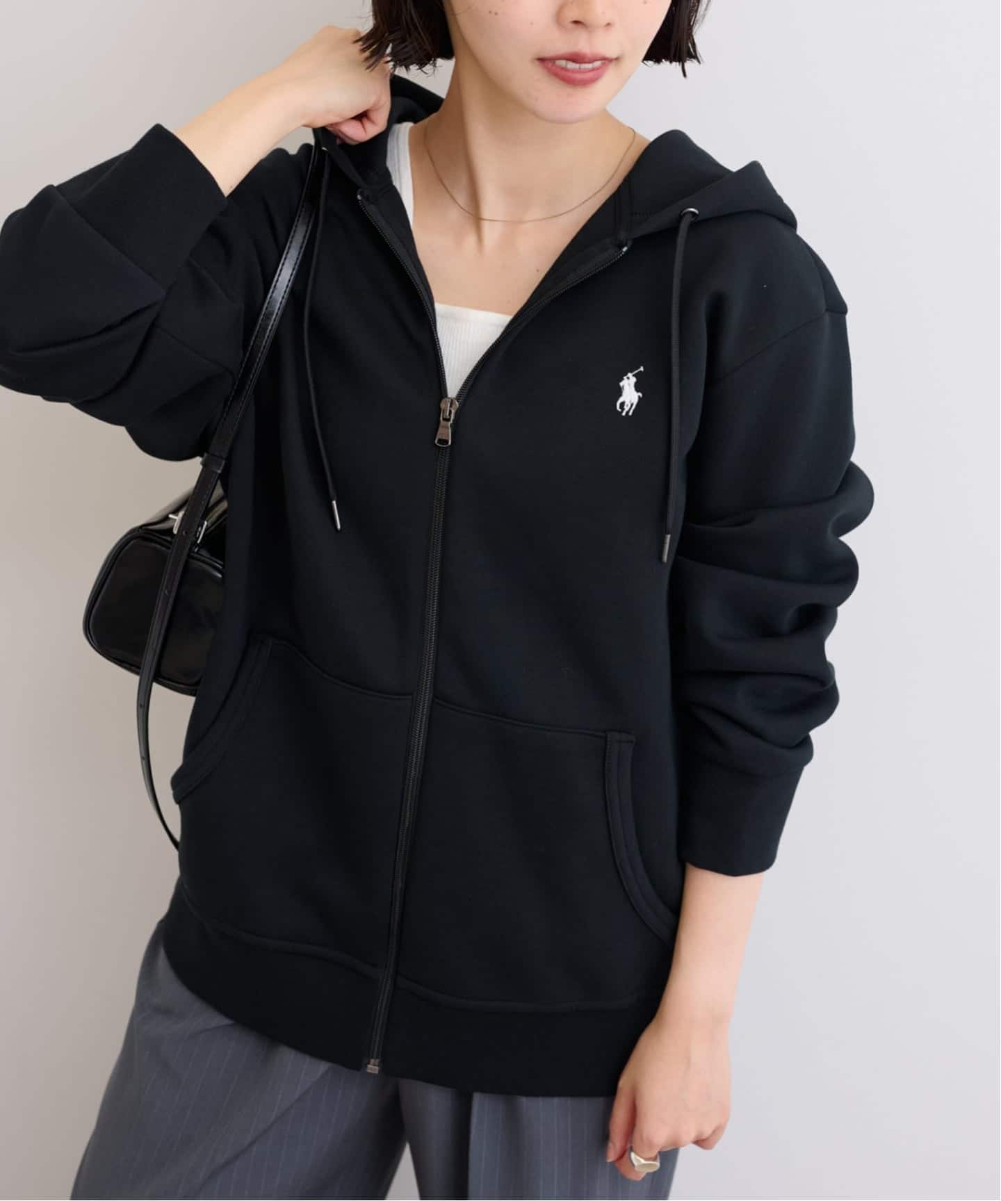POLO RALPH LAUREN】DOUBLE KNIT TECH LONG：パーカー（パーカー