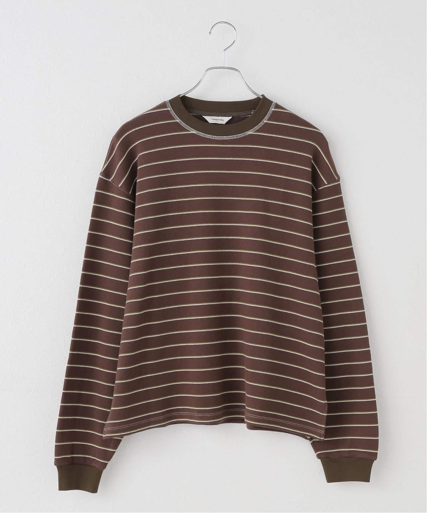 TODAYFUL/トゥデイフル】 Border Long T-shirts（Tシャツ／カットソー