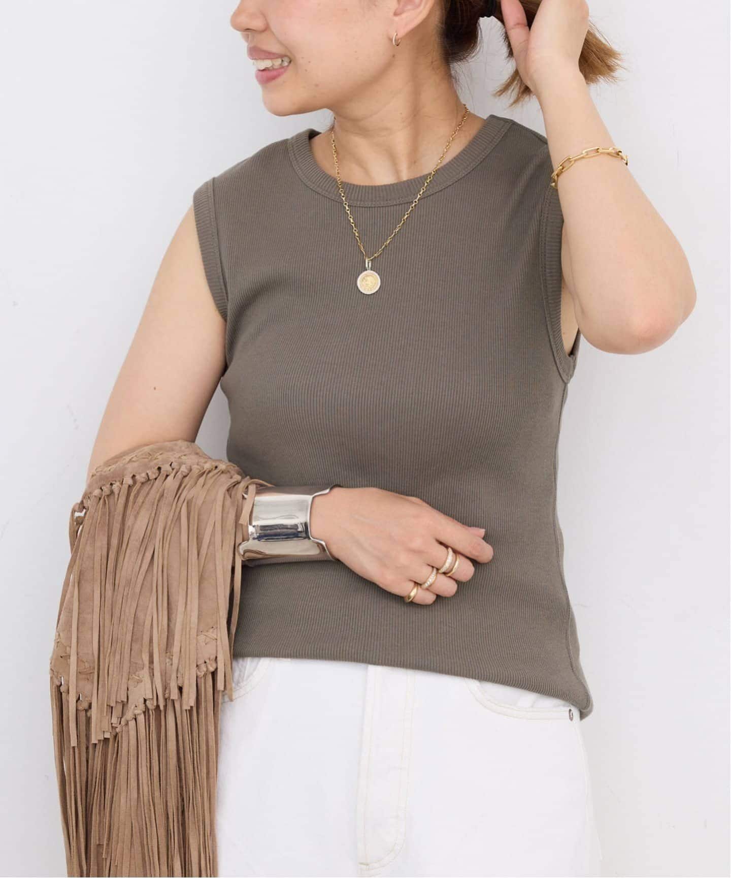 追加 dignity sleeveless（Tシャツ／カットソー）｜Deuxieme Classe
