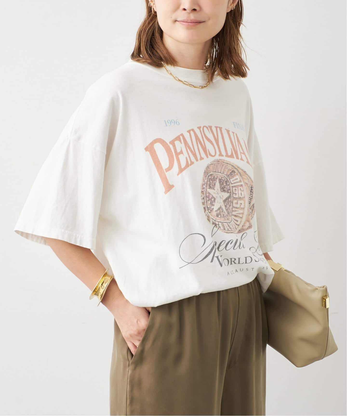 追加 Gratifying Tシャツ（Tシャツ／カットソー）｜Deuxieme Classe