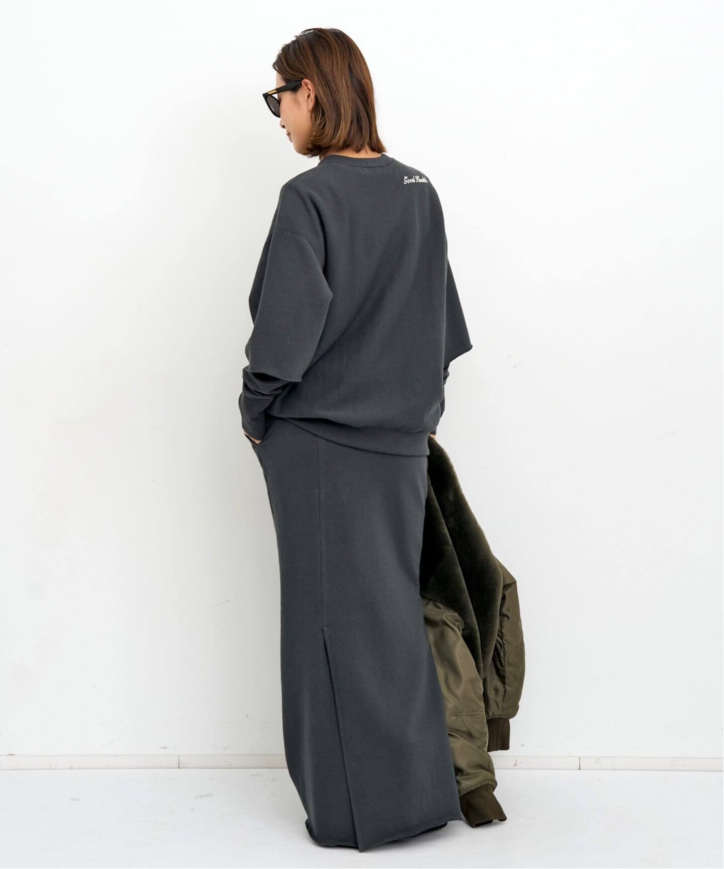 AMERICANA/アメリカーナ】 CREWNECK LONG SLEEVE TEE（Tシャツ