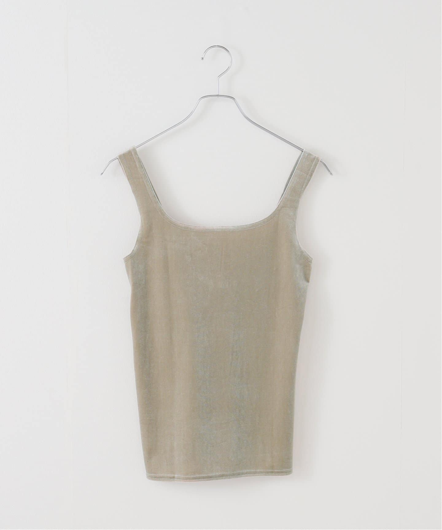 SIMONE WILD/シモーネ ワイルド VELVET SINGLET タンクトップ