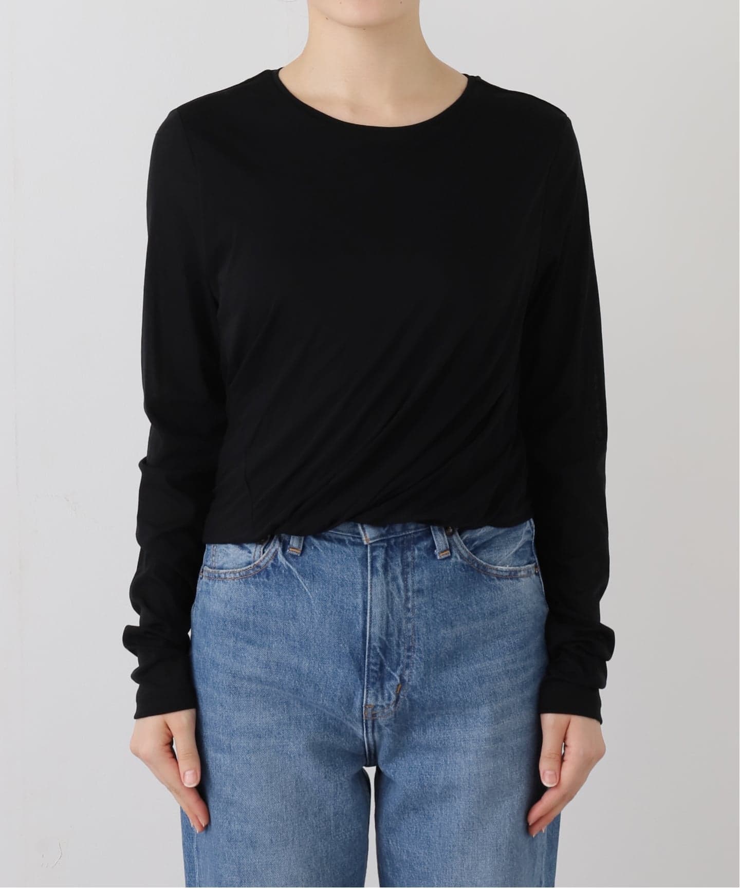 balloon cotton long Tシャツ（Tシャツ／カットソー）｜Plage