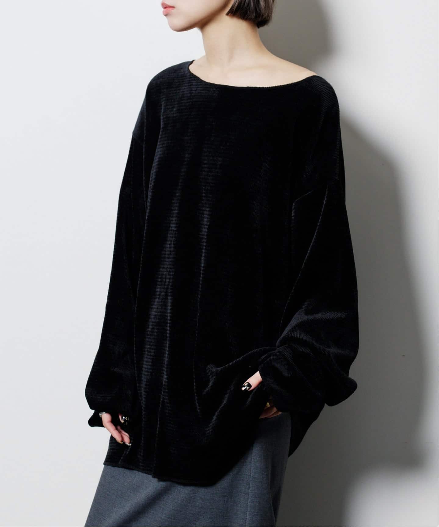 追加》PE WASH PULLOVER：カットソー（Tシャツ／カットソー