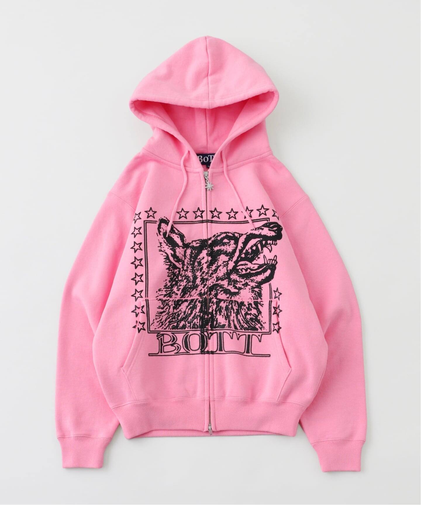 BoTT / ボット WOLF ZIP HOODIE（パーカー）｜PULP（パルプ）の通販