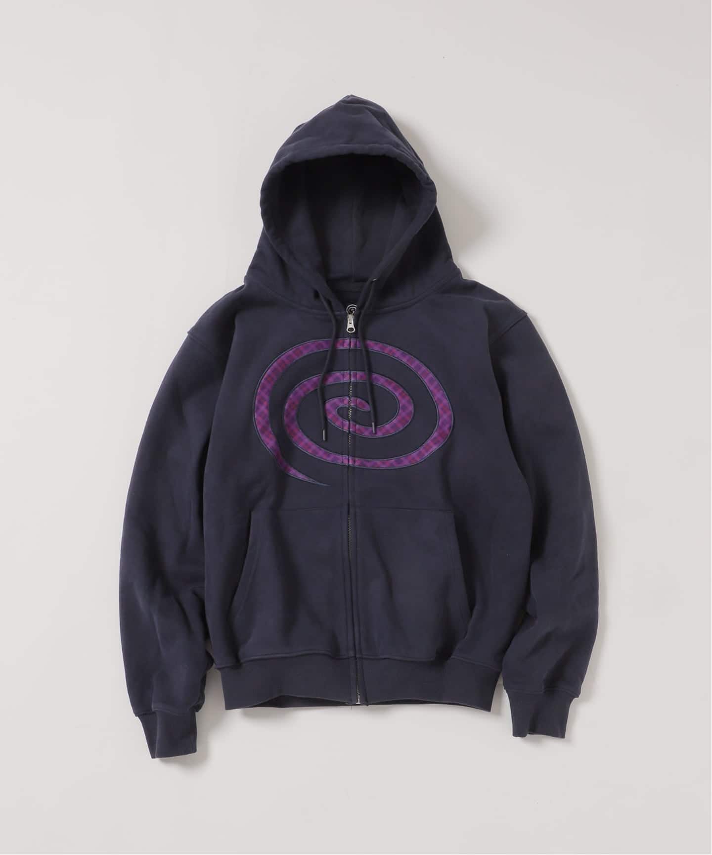 SOL soonerorlater / スーナーオアレイター EX PLAID ZIP HOODIE