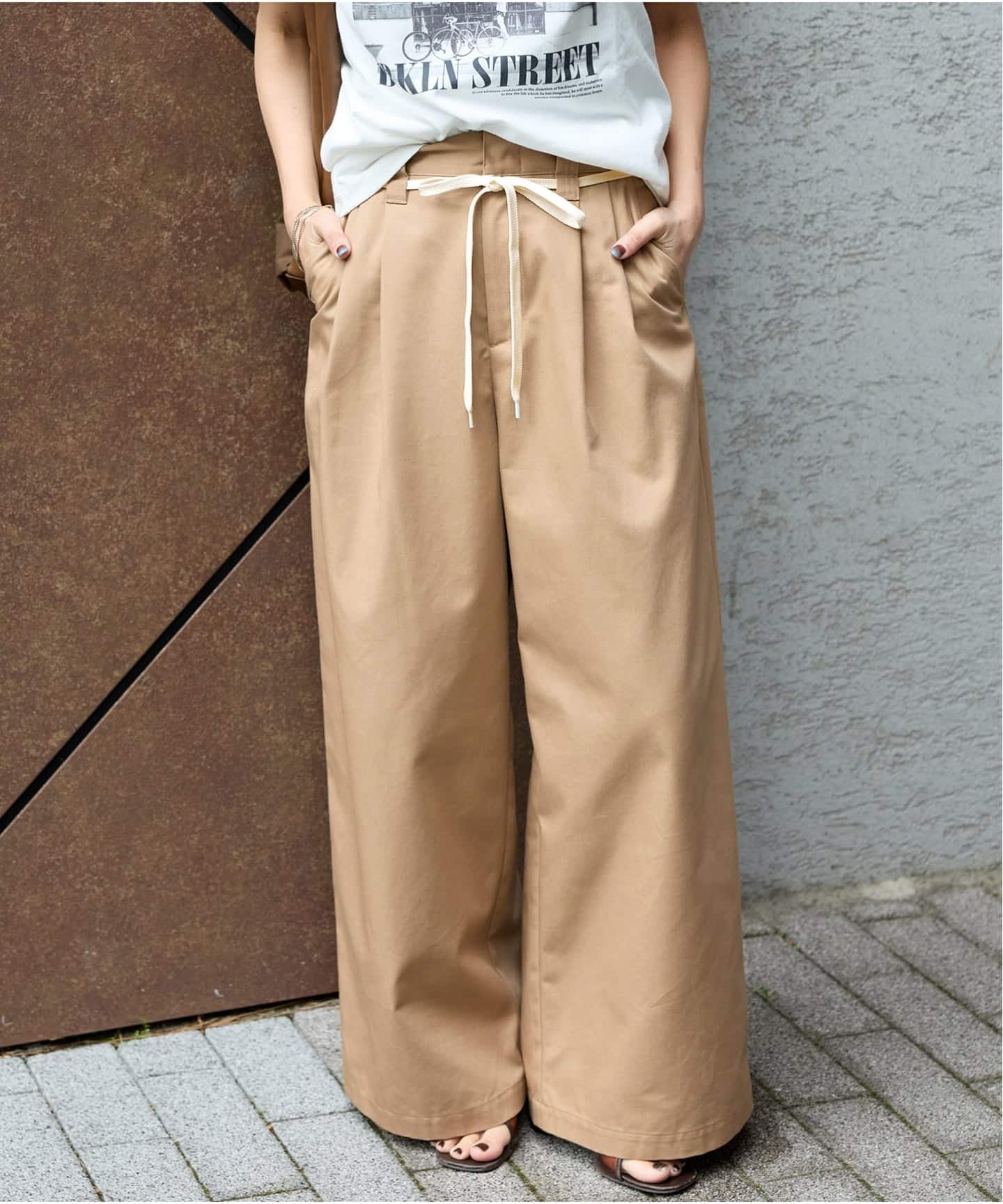 TCチノワイドパンツ（チノパンツ）｜JOURNAL STANDARD（ジャーナル