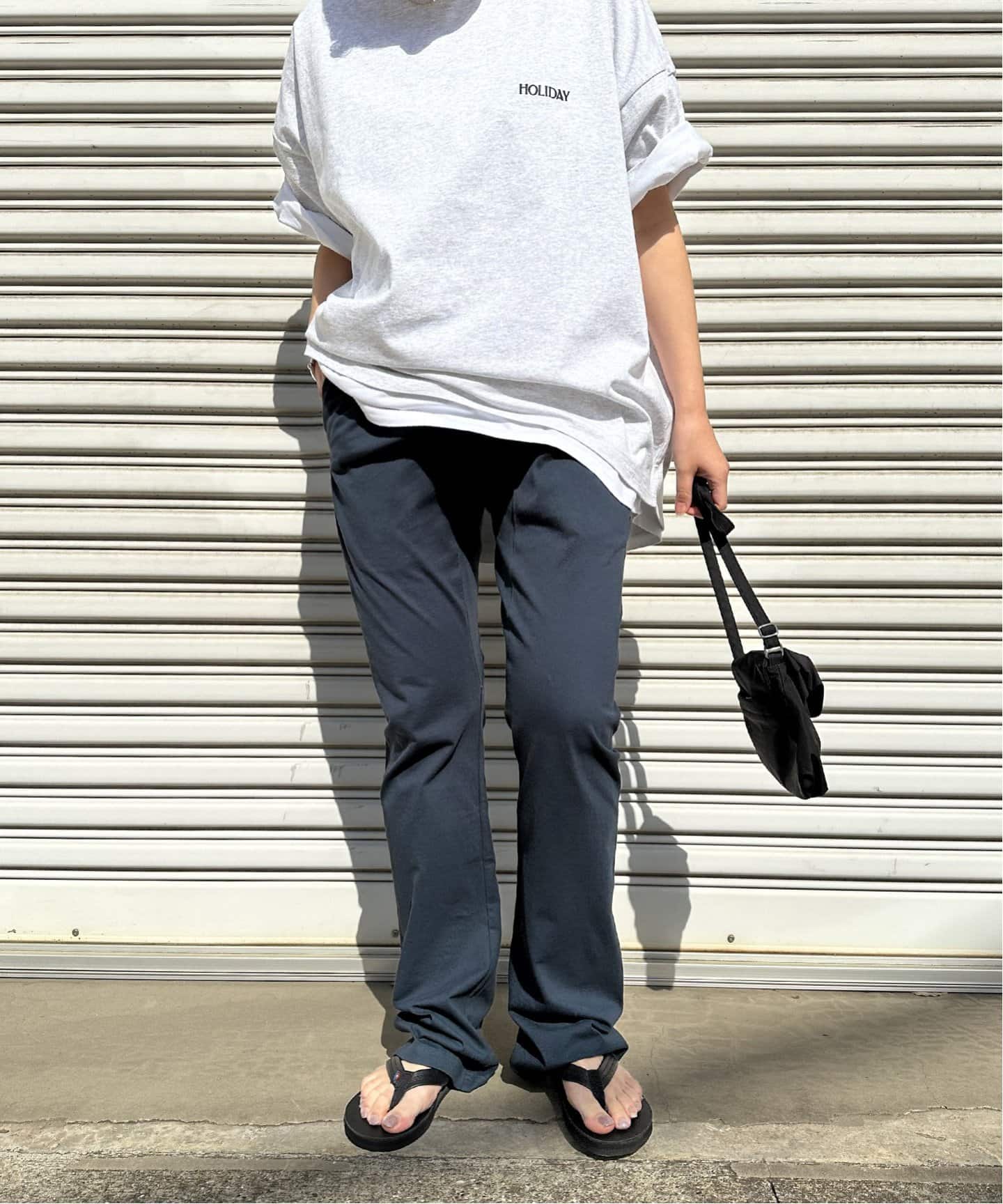 CHAMPION×JOURNAL STANDARD by HOLIDAY】フレアパンツ（スウェット