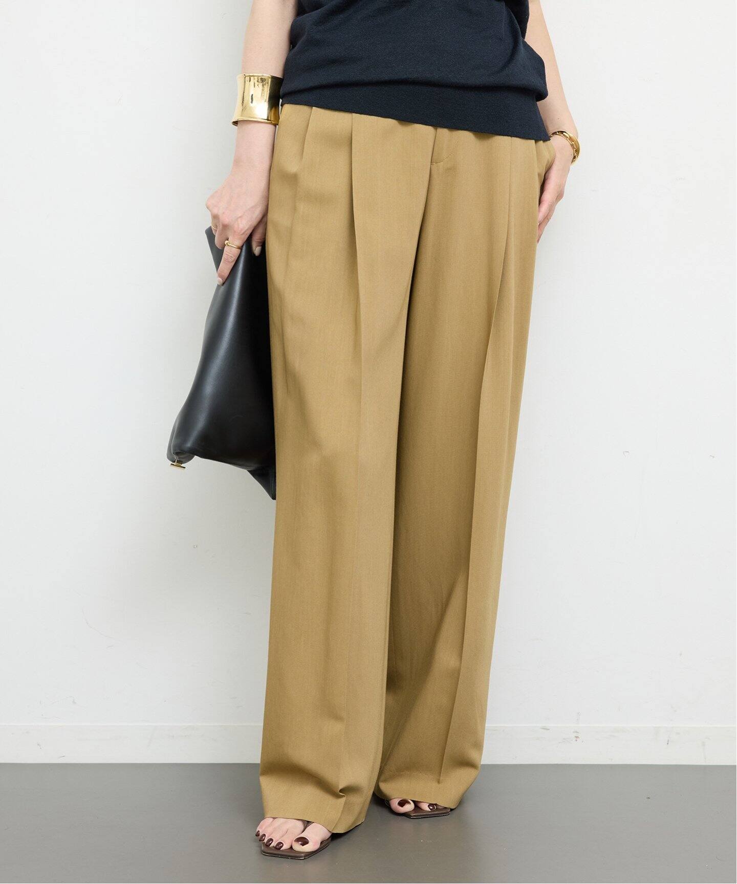 Peters suit タックパンツ（スラックス）｜Deuxieme Classe