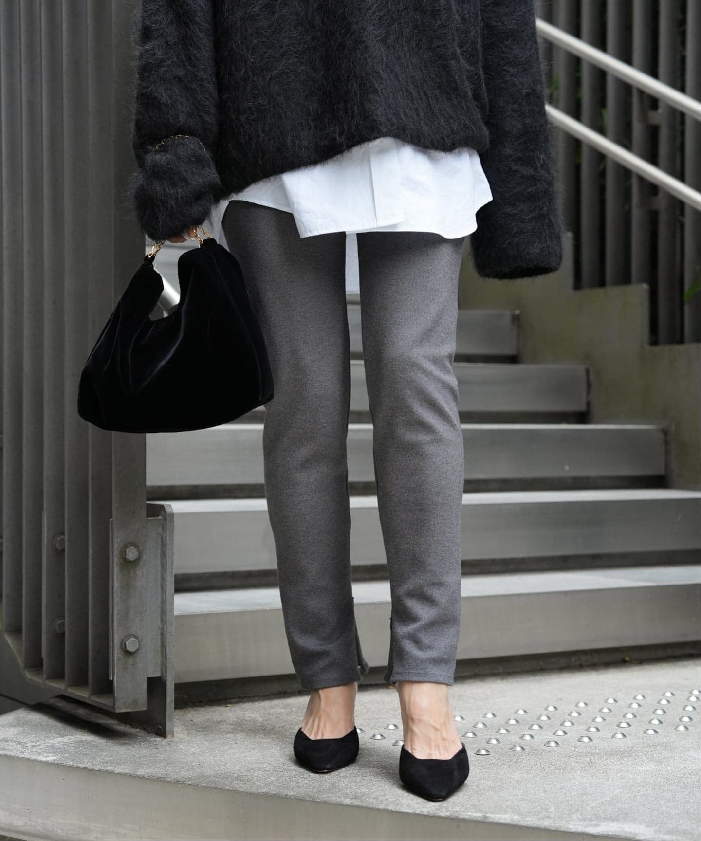 Warm Zip レギンス パンツ（その他パンツ）｜Deuxieme Classe