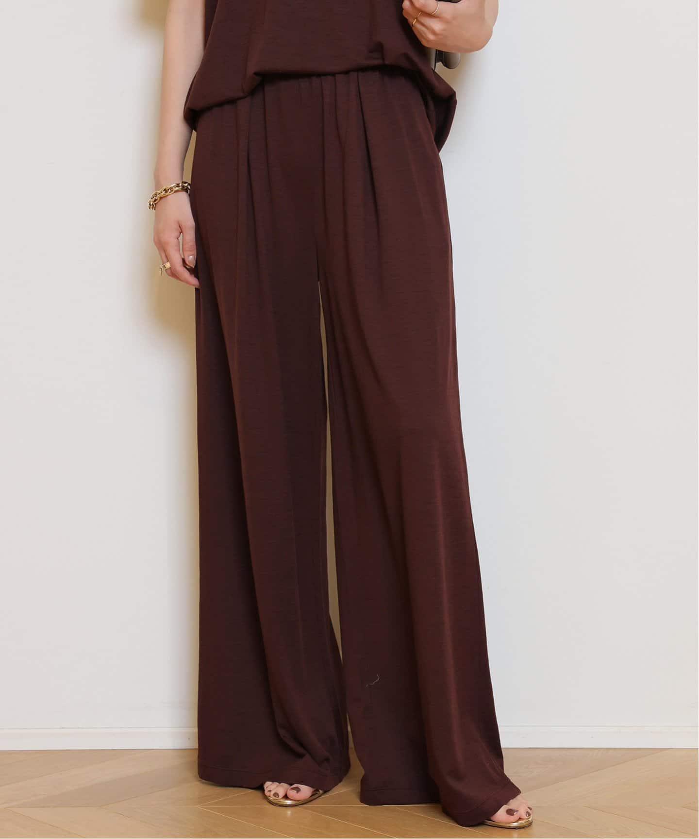 Prime wool jersey パンツ（その他パンツ）｜MUSE de Deuxieme Classe