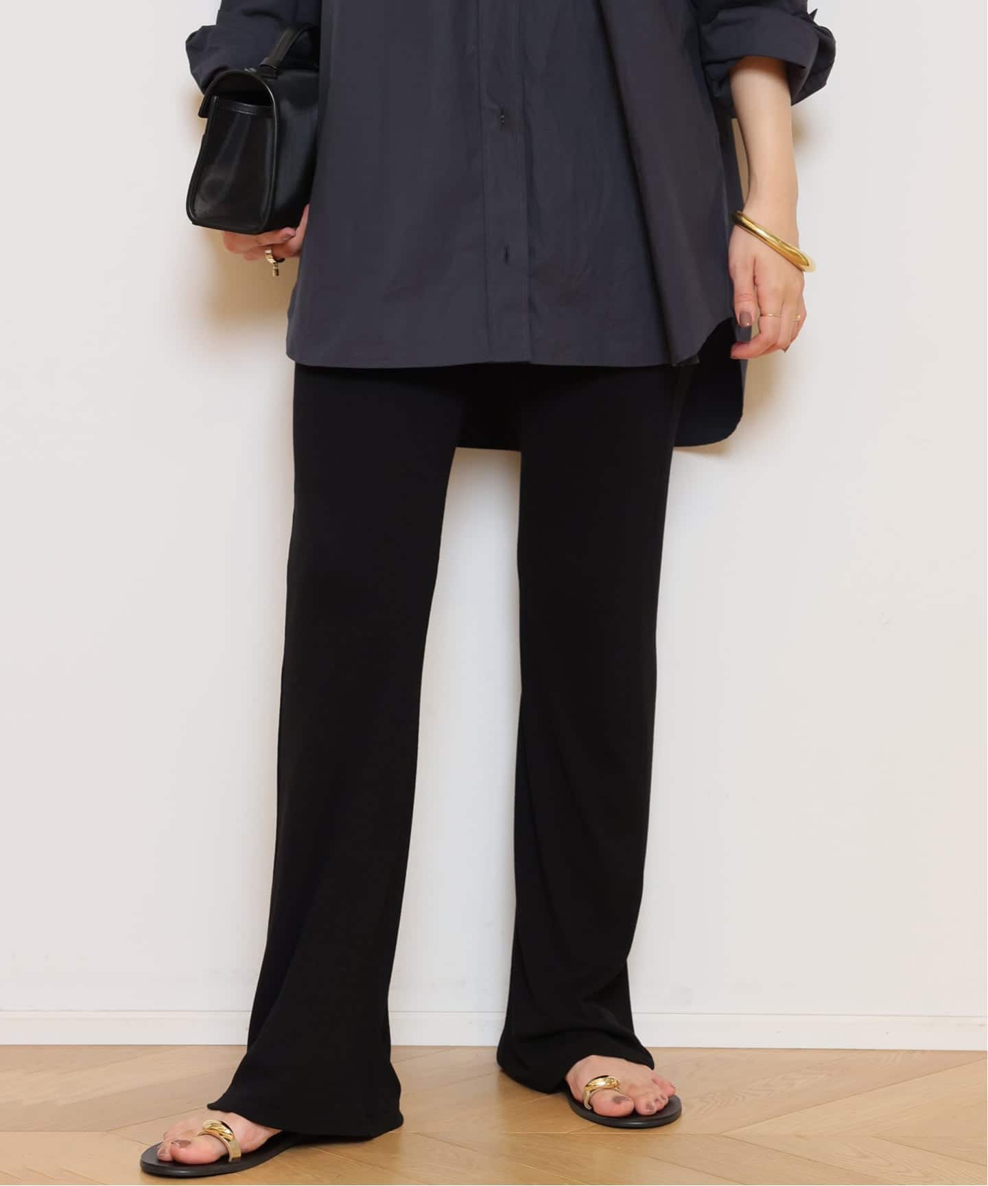 Rayon rib パンツ（レギンス・スパッツ）｜MUSE de Deuxieme Classe