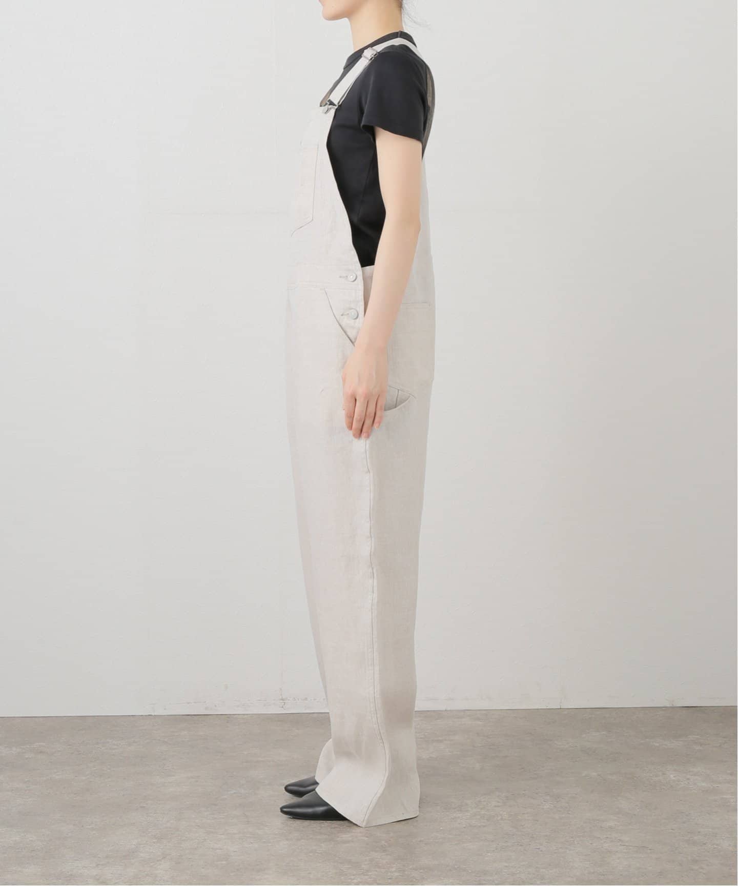 UNION LAUNCH /ユニオン ランチ】 LINEN OVERALL（サロペット
