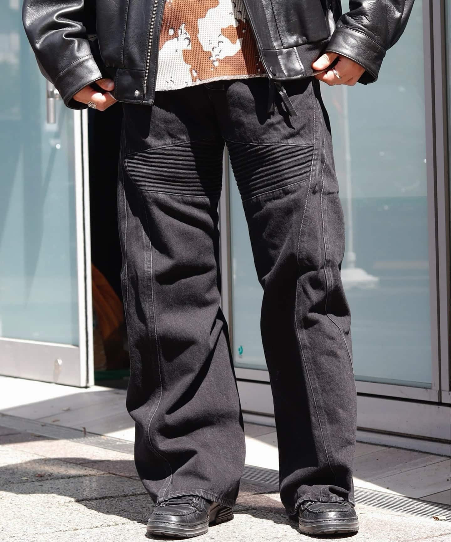 NVRFRGT / ネヴァーフォーゲット 3D TWISTED MOTO JEANS（デニムパンツ