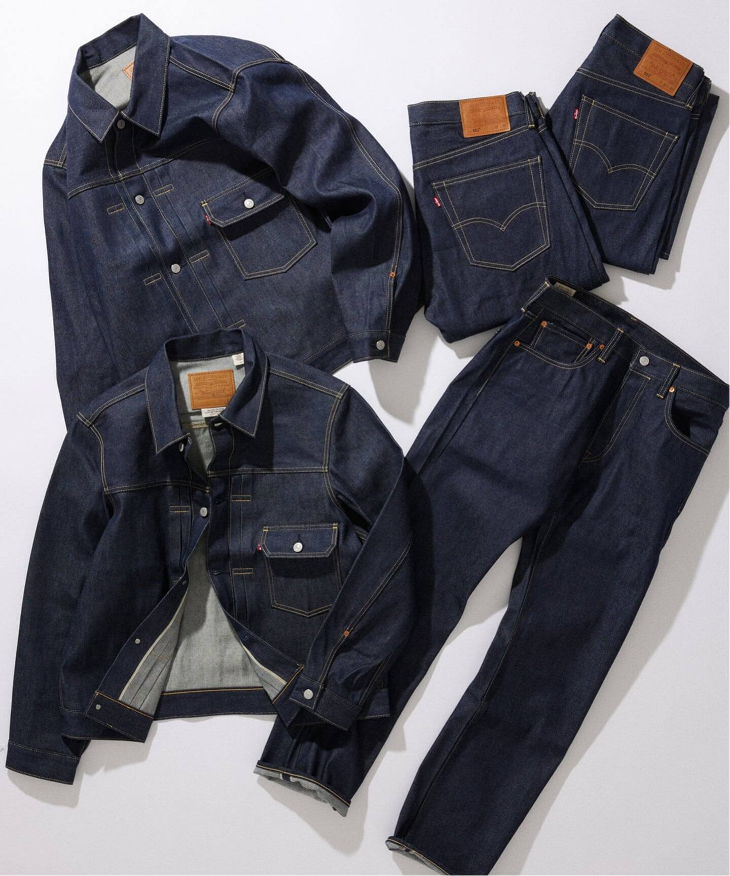 LEVI'S(R)/リーバイス(R) 別注 501(R) セルビッチ リジッド【L32