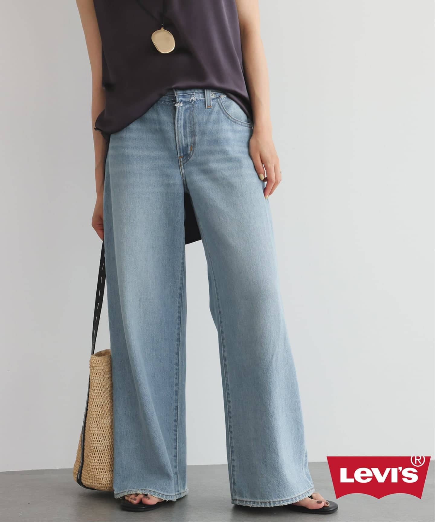 追加》Levi's/リーバイス SLOBE別注 XL straight デニムパンツ（デニム