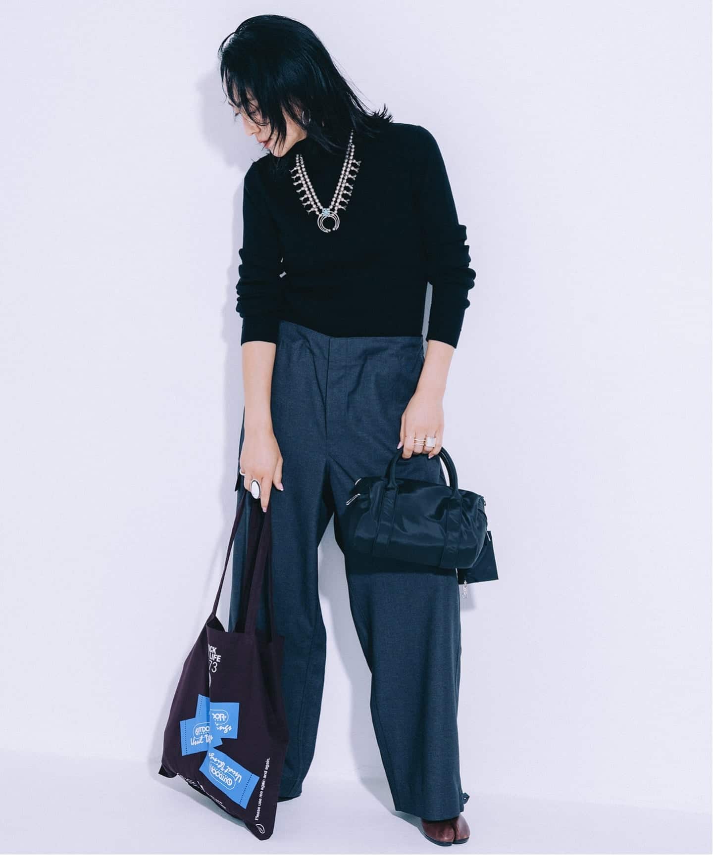 Cozue Ninomiya EX suspender pants（スラックス）｜OUTDOOR PRODUCTS
