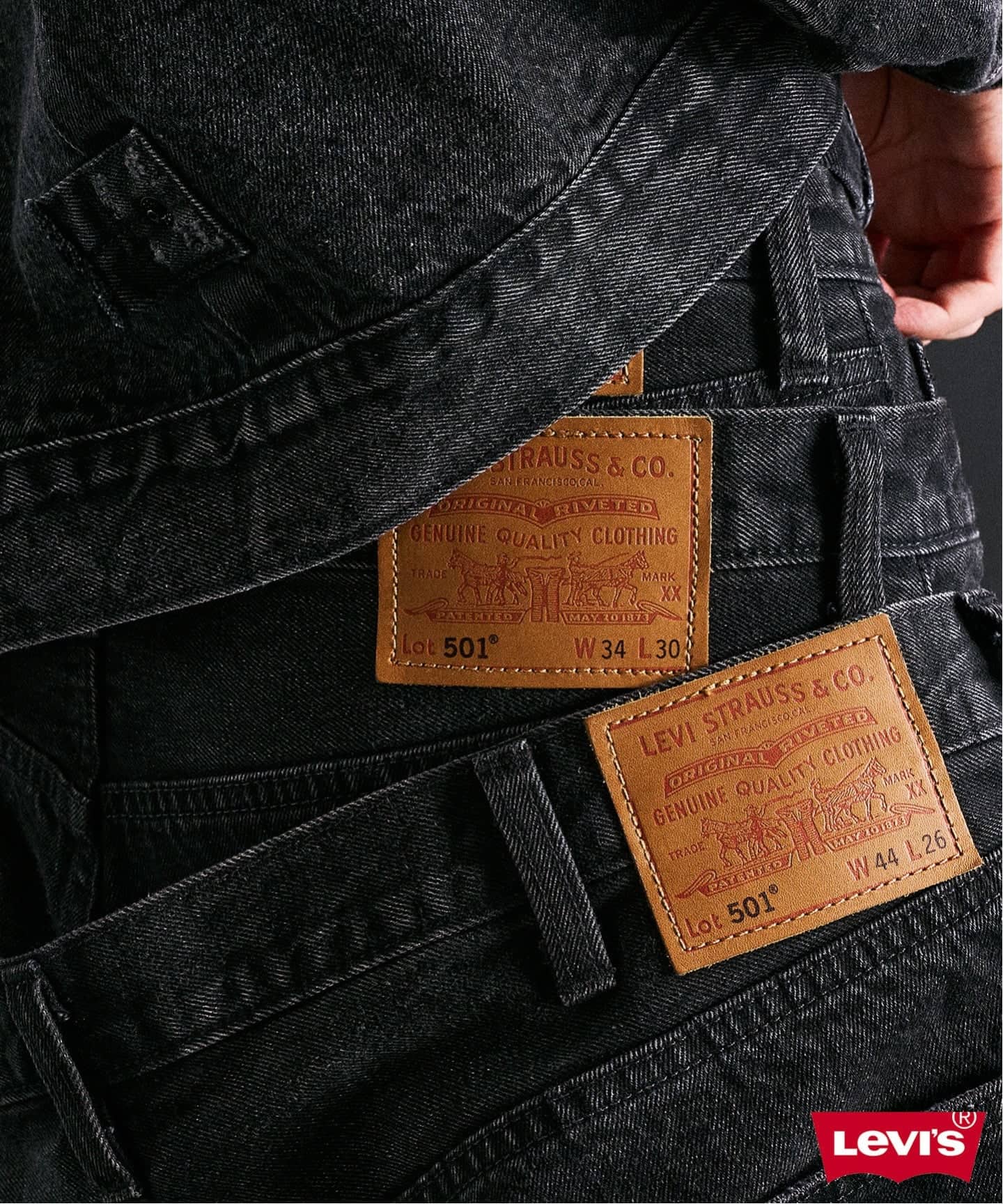 Levi's(リーバイス) 30th 別注 501(R) BLACK L30（デニムパンツ