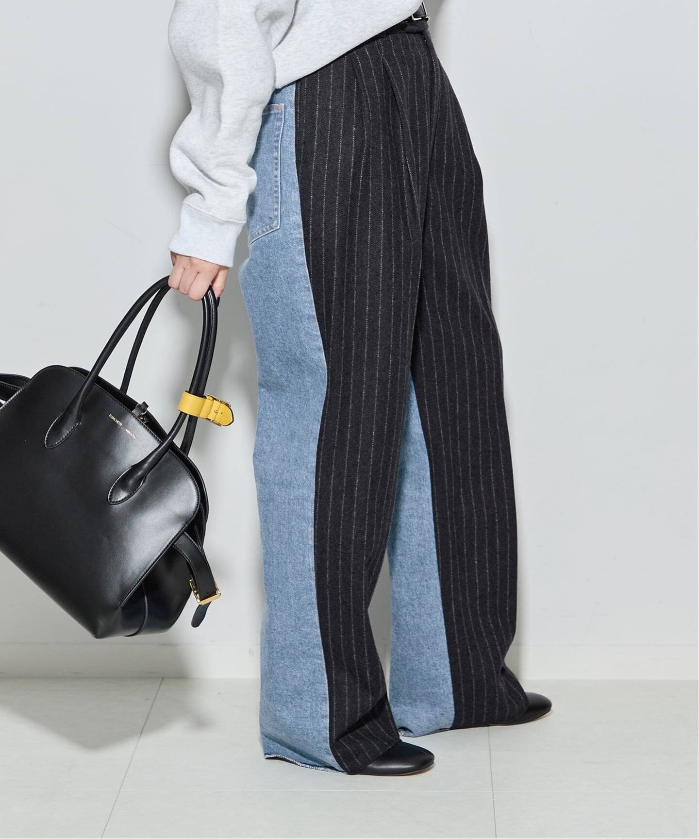 INSCRIRE /アンスクリア】Combine Two Pants：パンツ（その他パンツ