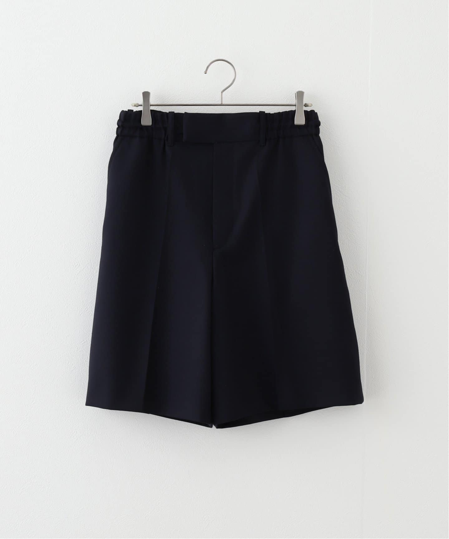 INSCRIRE /アンスクリア】Wool Easy Shorts：ショートパンツ（ショート