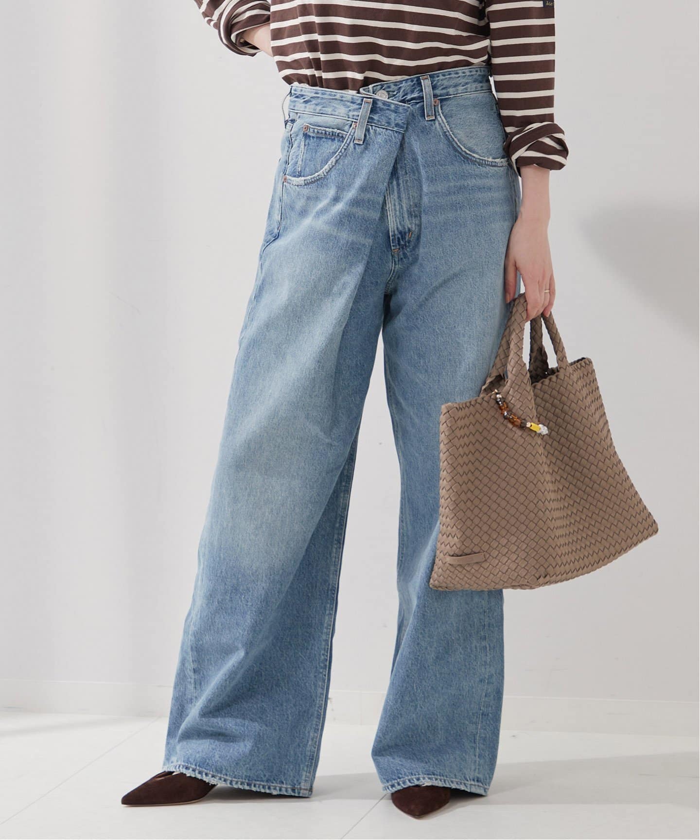 AGOLDE / エーゴールドイー】VANA FOLD JEAN IN MANTRA：デニム