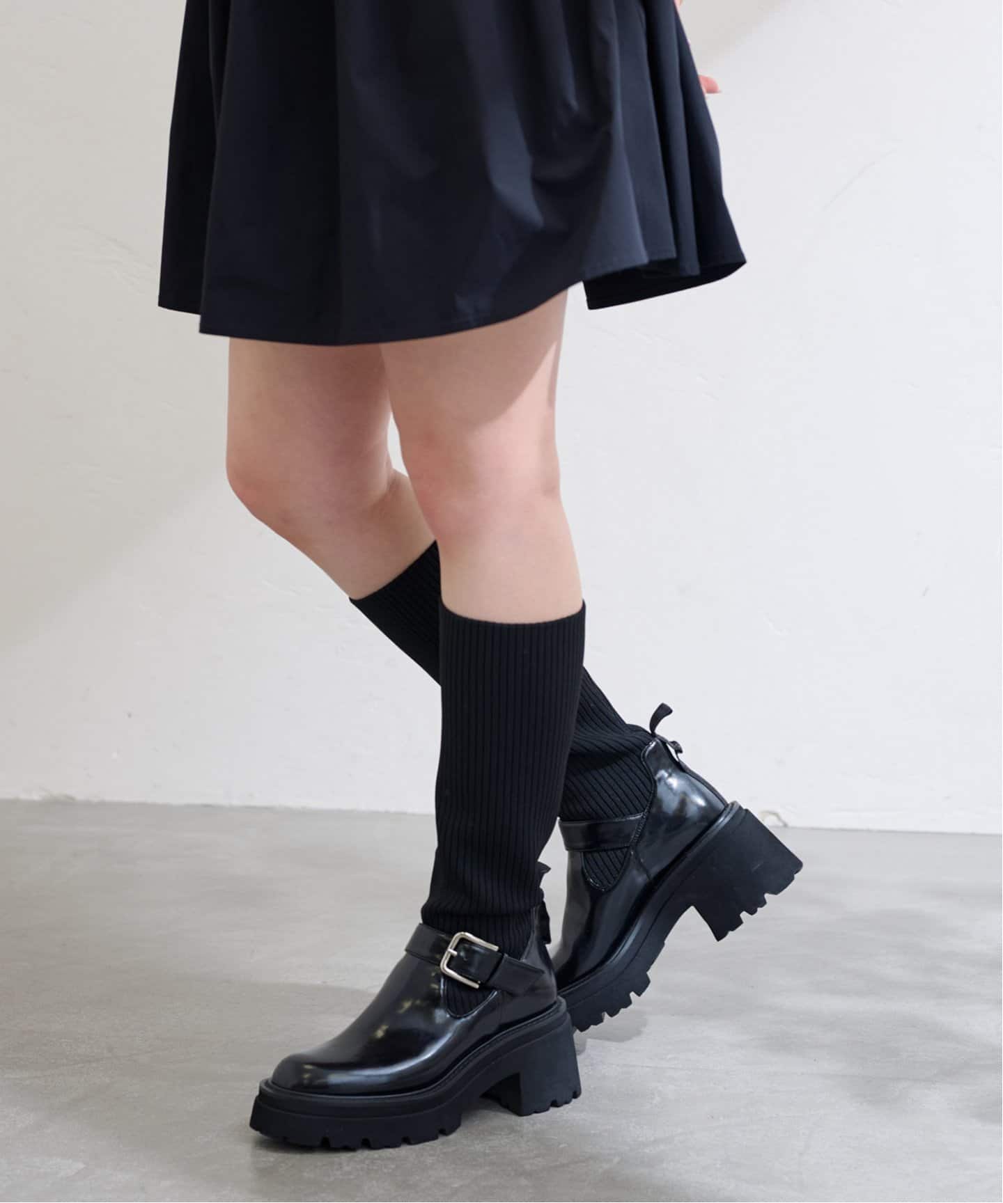 新品】ロンハーマン ELIN エリン ルーズフィット ロングブーツ 黒 新品