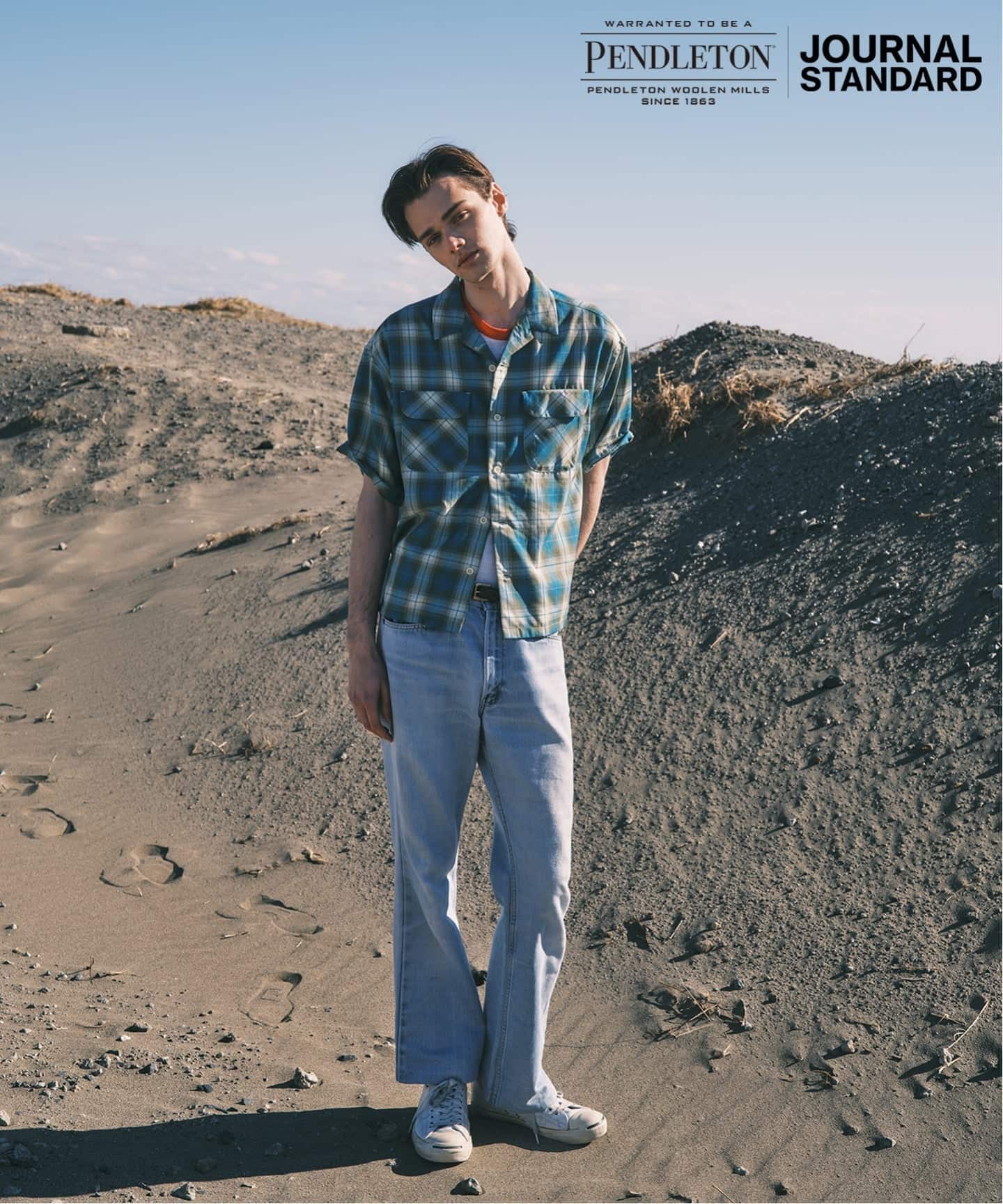予約》PENDLETON / ペンドルトン 別注 TR ツイル 半袖 ボードシャツ