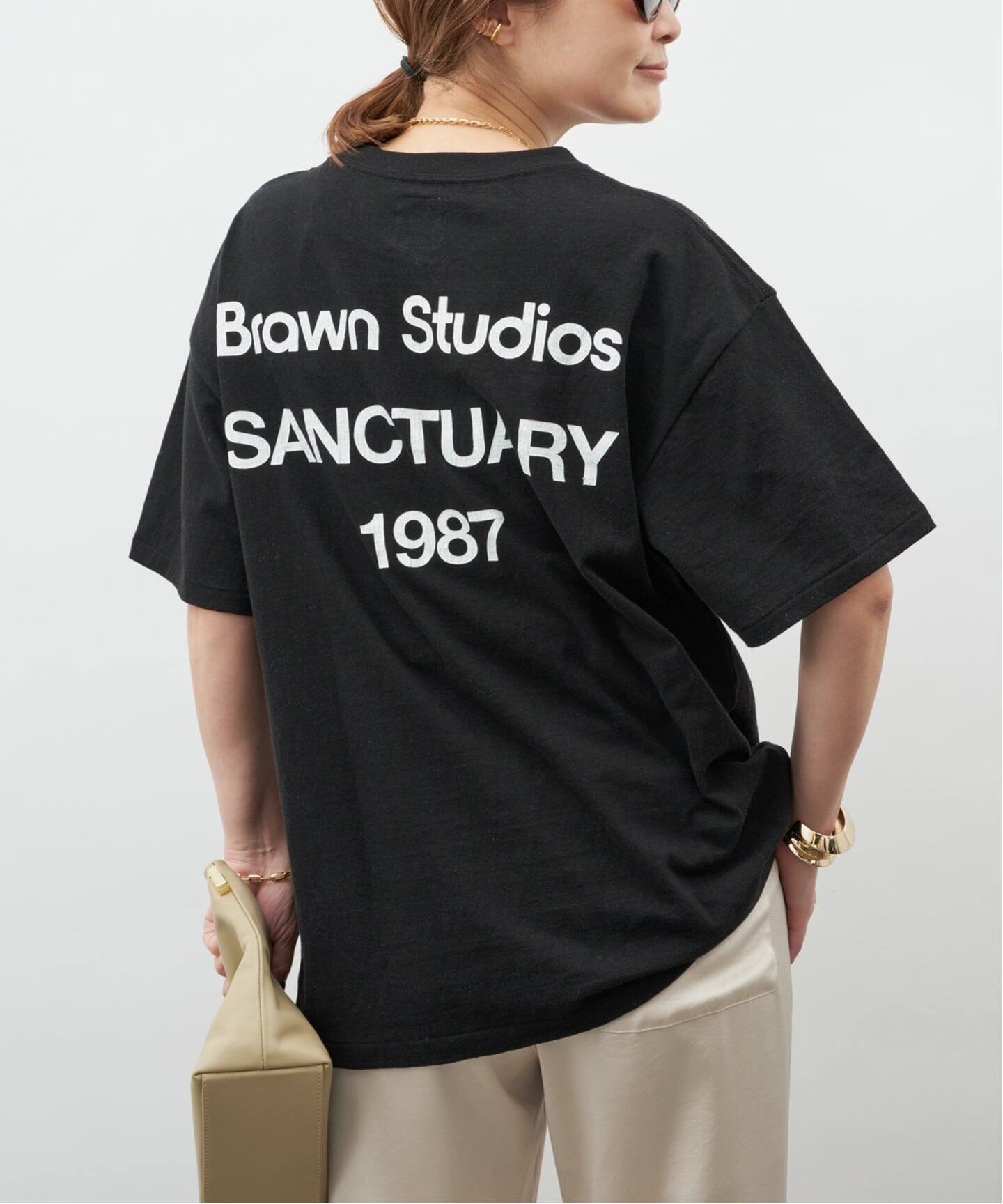 BRAWN/ブラウン】 LOGO Tシャツ（Tシャツ／カットソー）｜Deuxieme