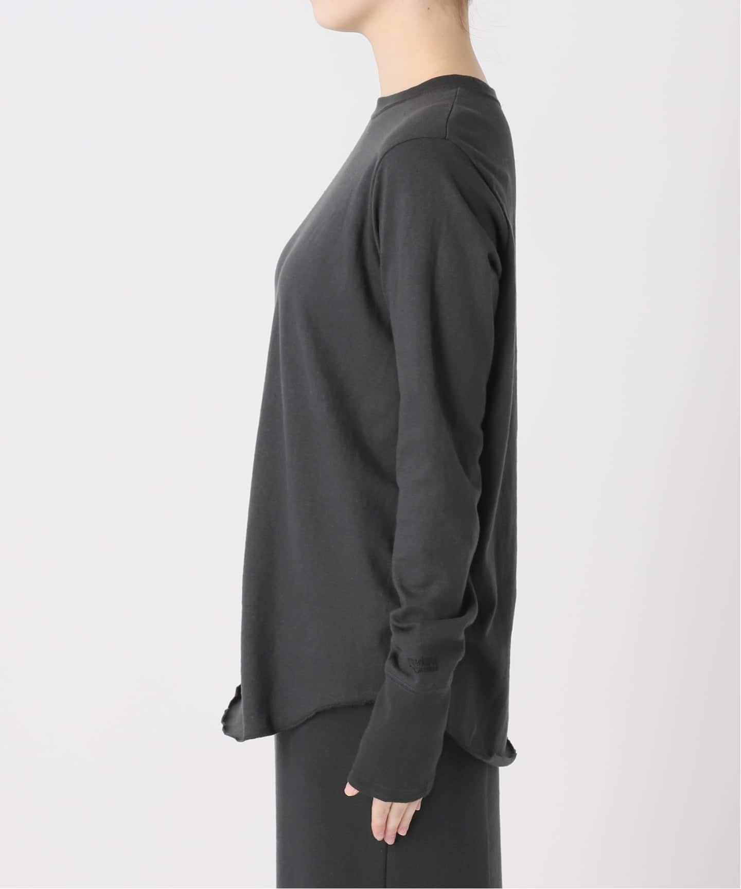 AMERICANA/アメリカーナ】 CREWNECK LONG SLEEVE TEE（Tシャツ