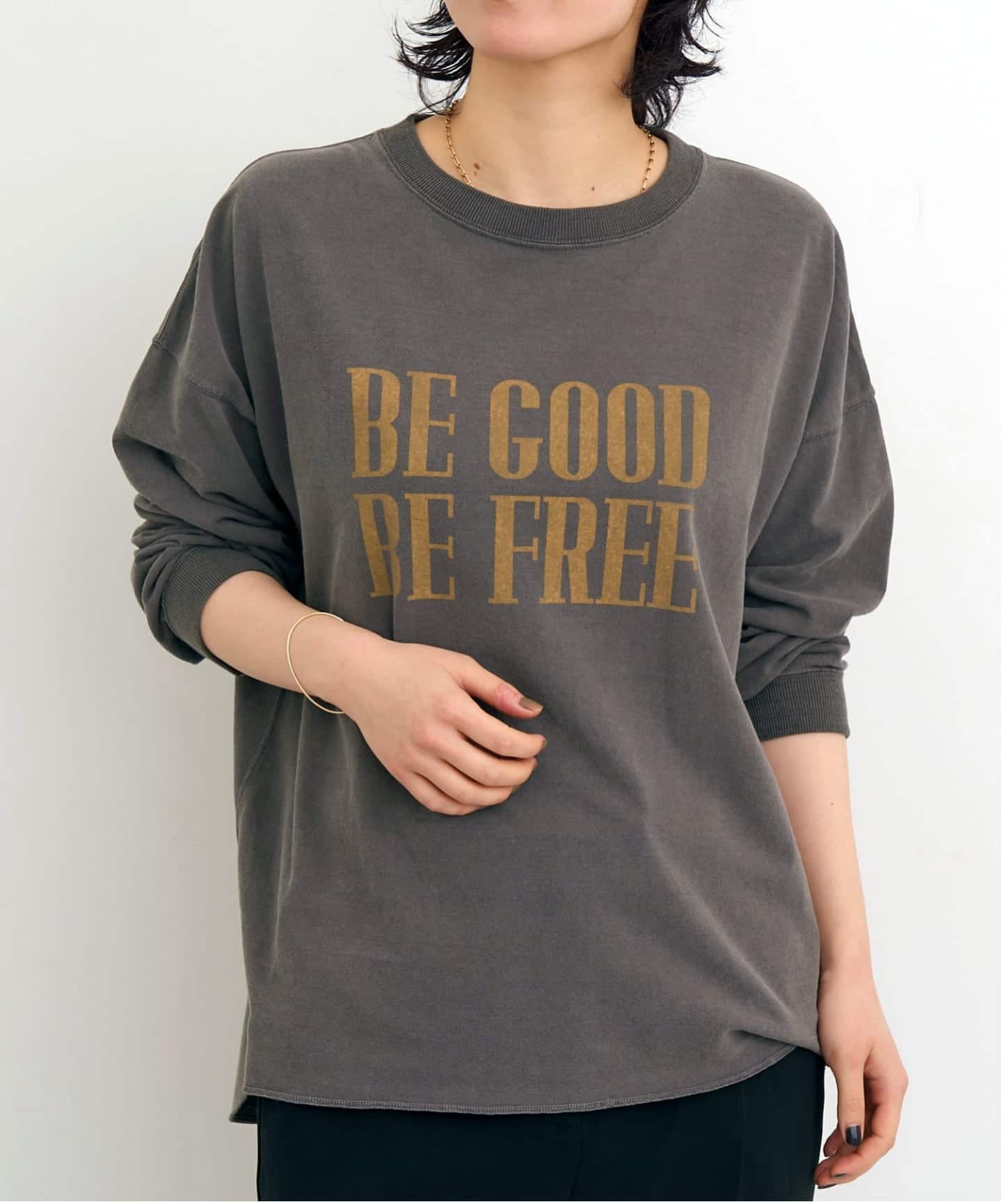 REMI RELIEF/レミ レリーフ】 LONG SLEEVE TEE（Tシャツ／カットソー
