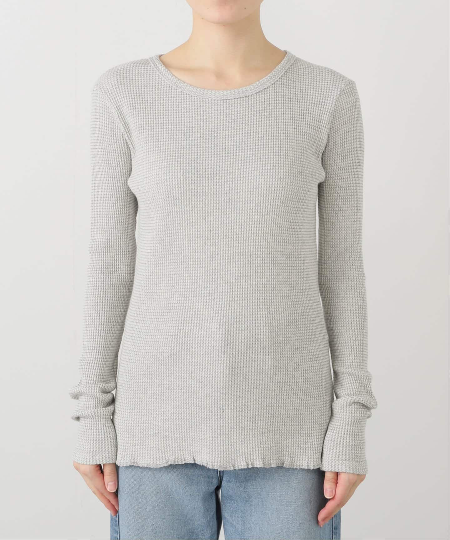 GOOD GRIEF!/グッド グリーフ】 WAFFLE LONG SLEEVE TOP（Tシャツ