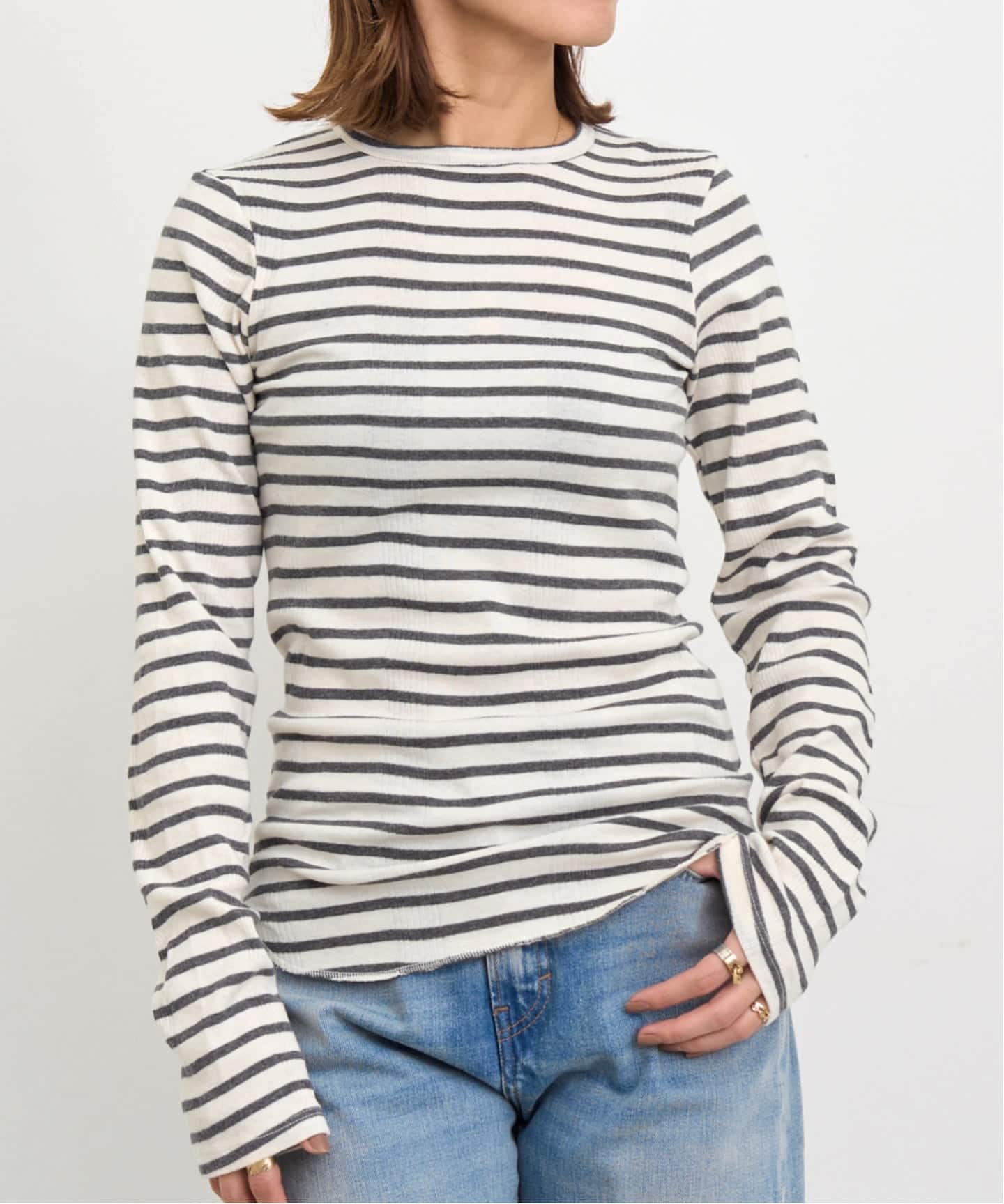 GOOD GRIEF!/グッド グリーフ】 Border Long Sleeve Tee（Tシャツ