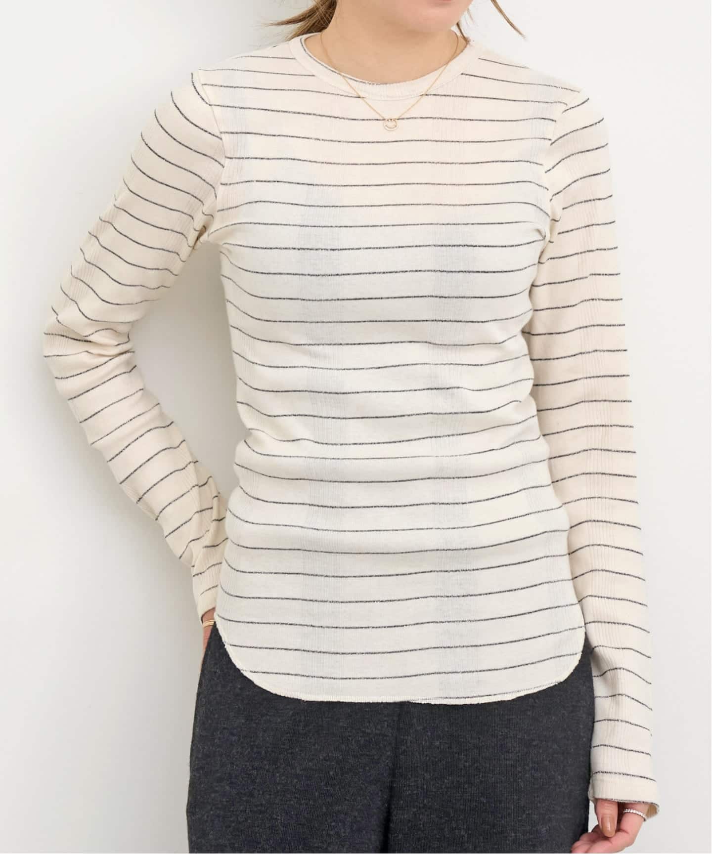 GOOD GRIEF!/グッド グリーフ】 Border Long Sleeve Tee（Tシャツ