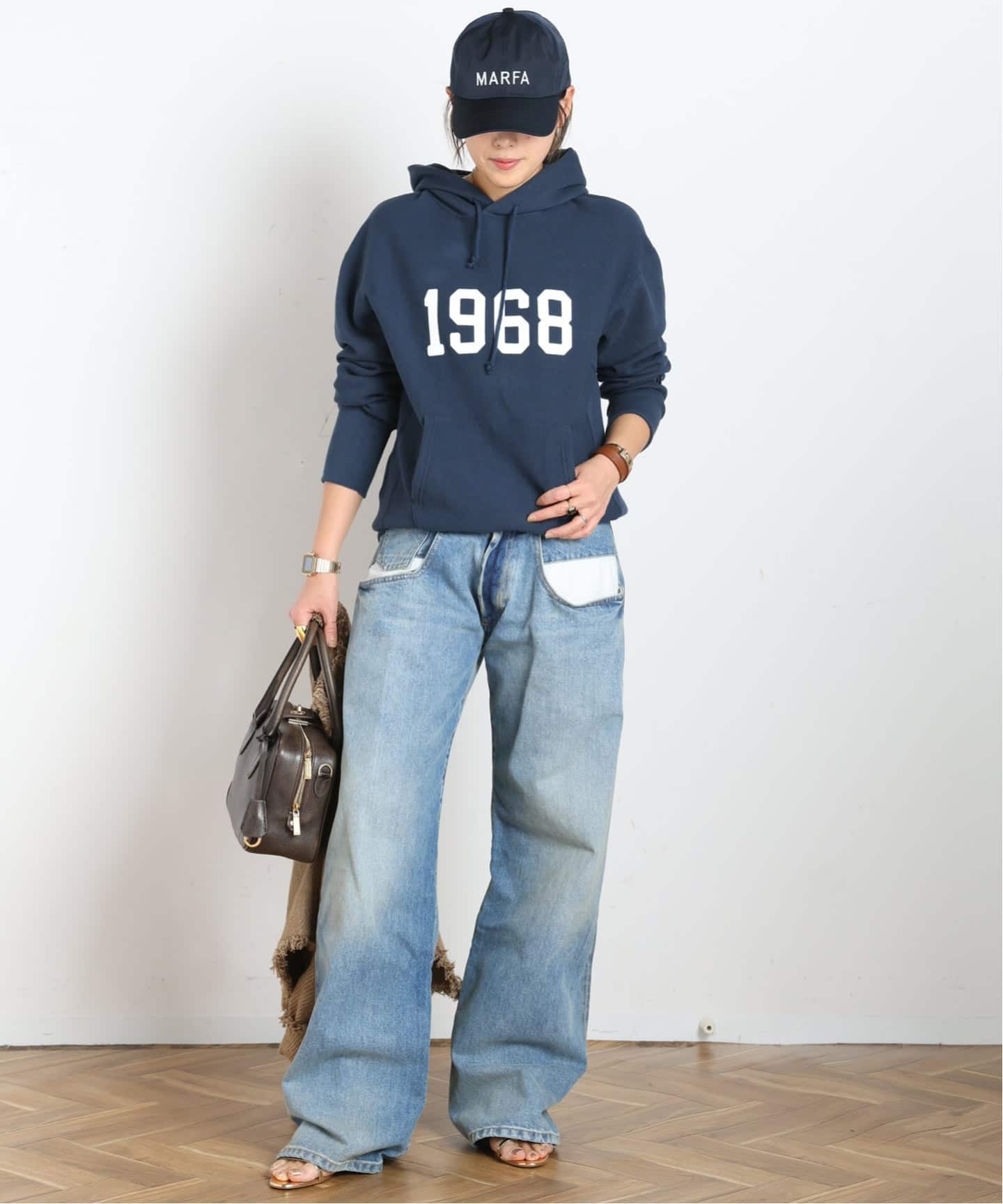 AMERICANA/アメリカーナ】追加 1968 hooded Pullover（スウェット