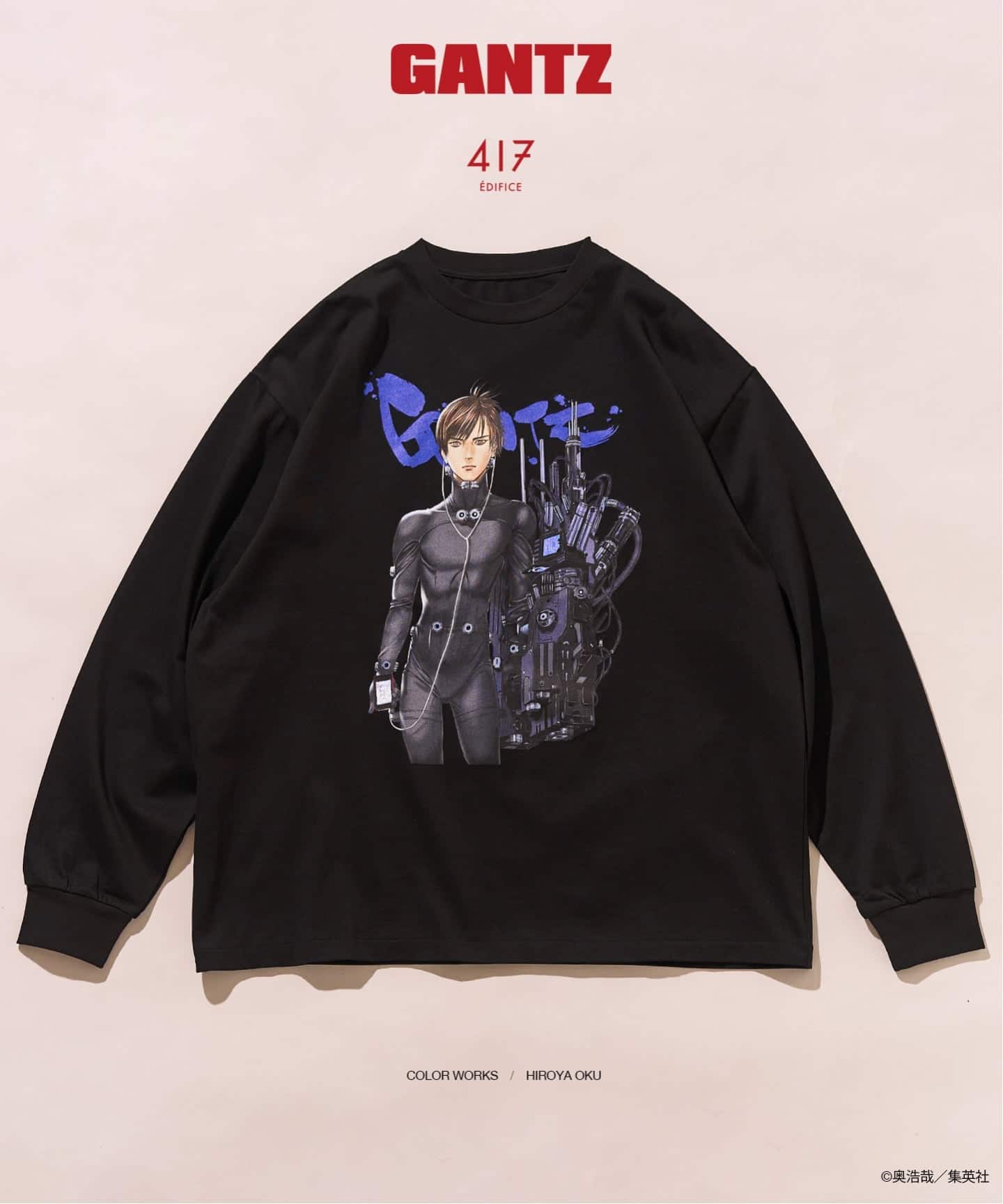 追加》GANTZ / ガンツ 417別注 COLORWORKS L/S Tシャツ（Tシャツ