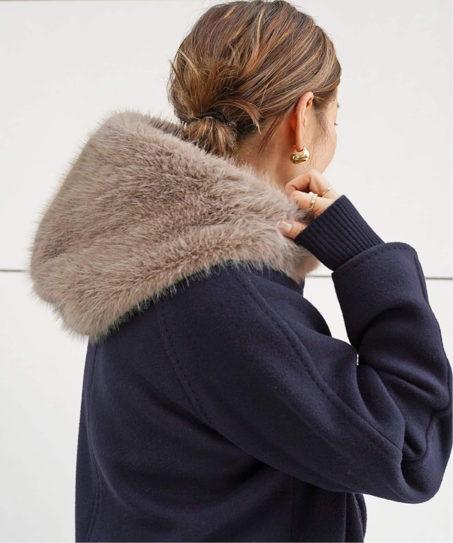CELERI/セルリ】 FUR BALACLAVA（その他ファッション小物）｜Deuxieme