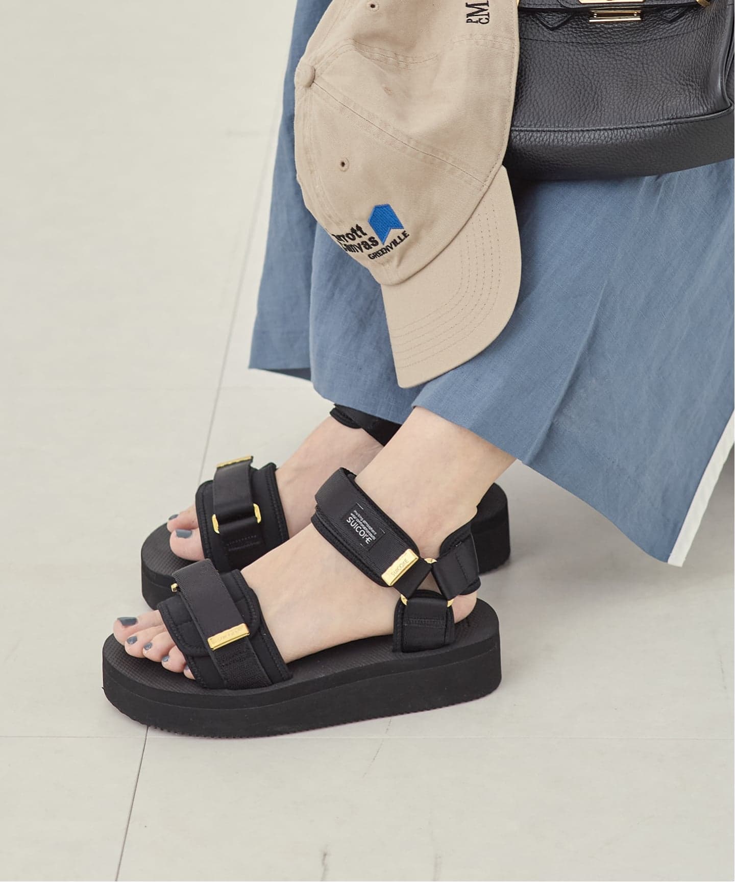 予約》別注【SUICOKE/スイコック】CEL-PO LESS：サンダル（サンダル
