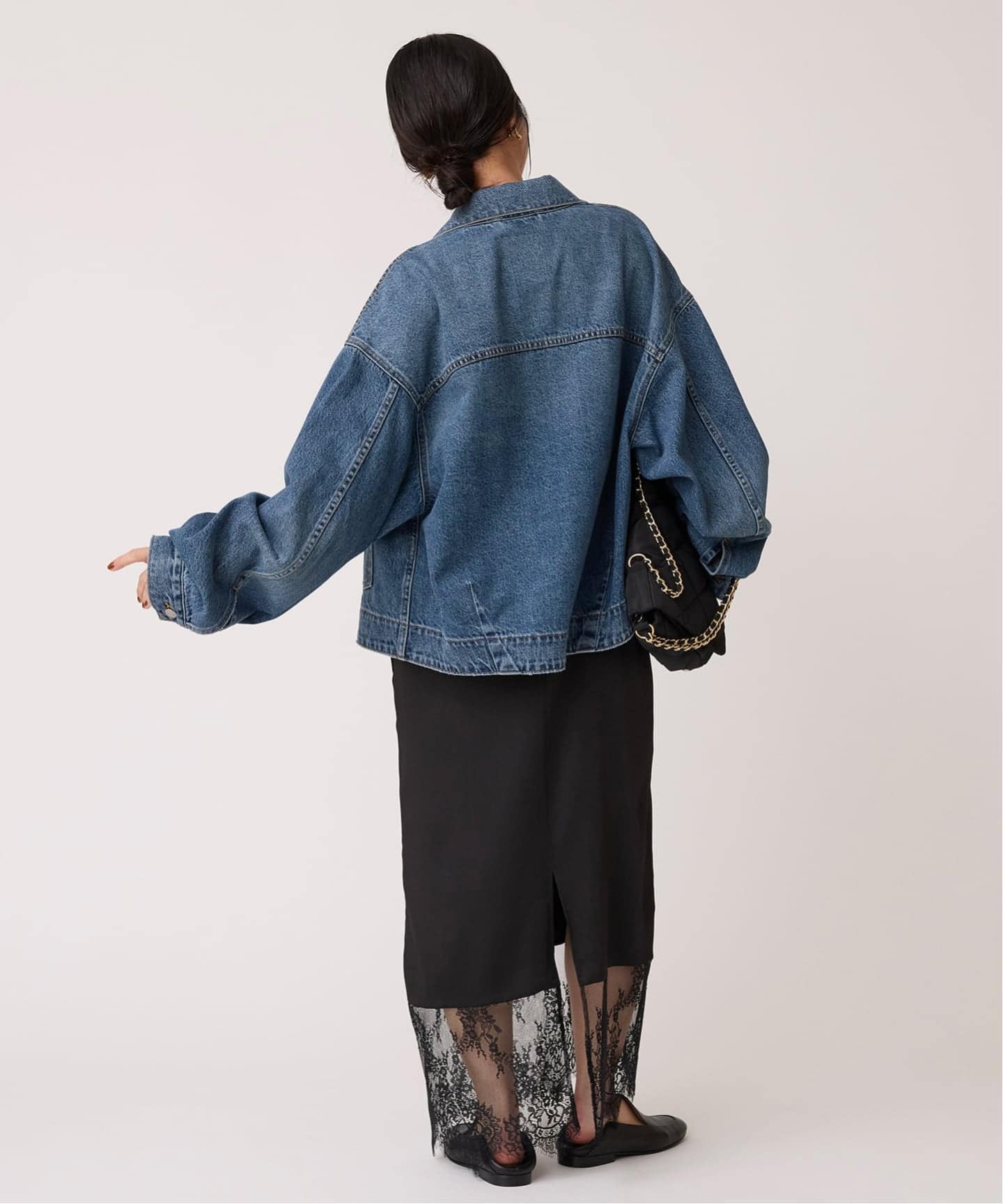 追加》Levi's/リーバイス SLOBE別注 BALLOON SLEEVE TRACKER デニム