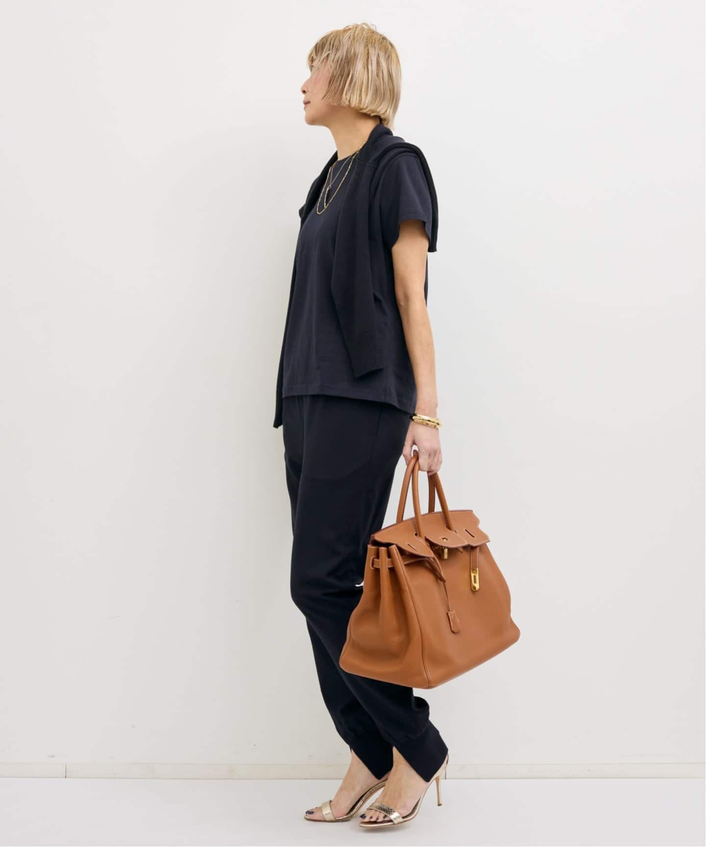 COL PIERROT/コル ピエロ】 Wool Rib Pants（その他パンツ）｜L