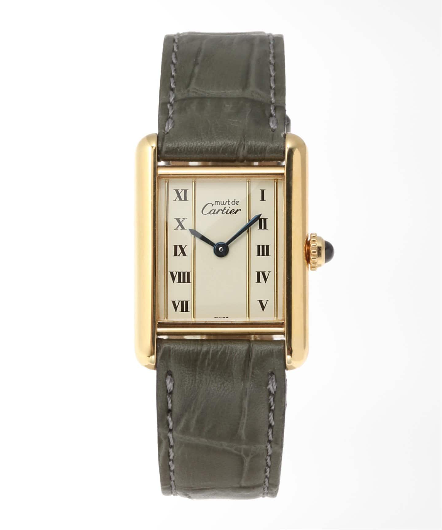 Cartier / カルティエ】must de Cartier Tank SM Vertical roman